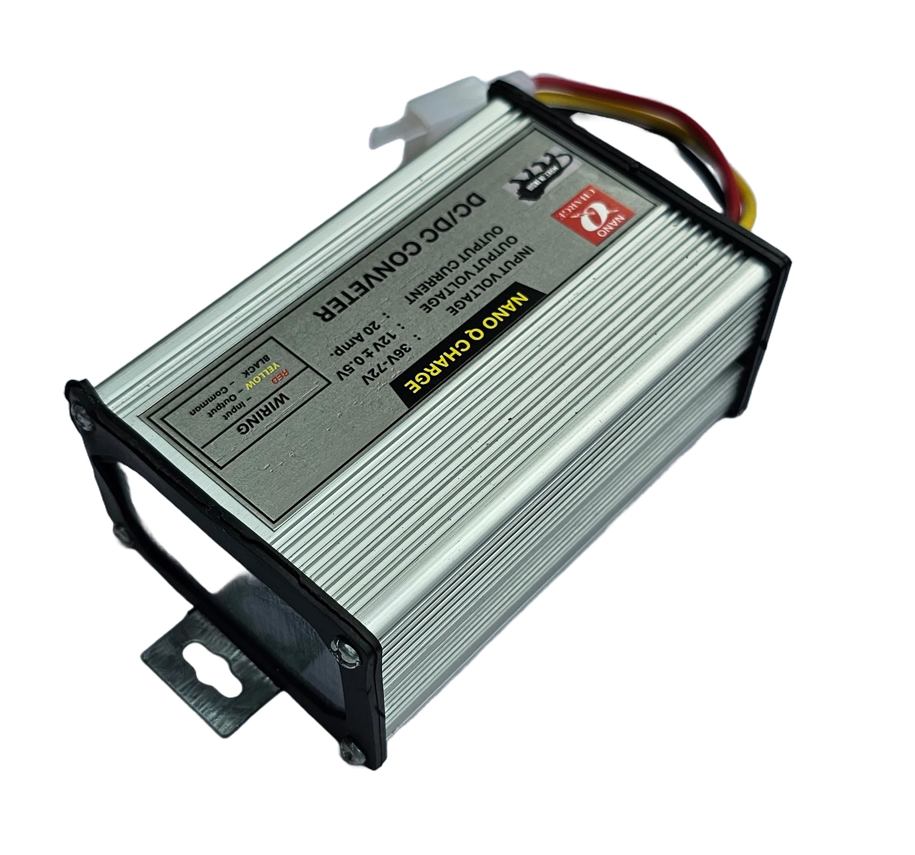 12VDC 20Amps Heavey Duty DC to DC Converter, Input Range 36-72VDC. with Over Load and Over Temperature Protection.