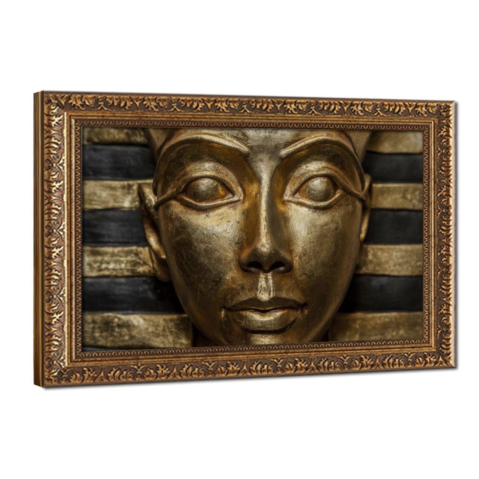 Bareronor Egyptian Art Poster (2) Canvas Poster Bedroom Decor Landscape Office Room Decor Gift 24" L X 36" W