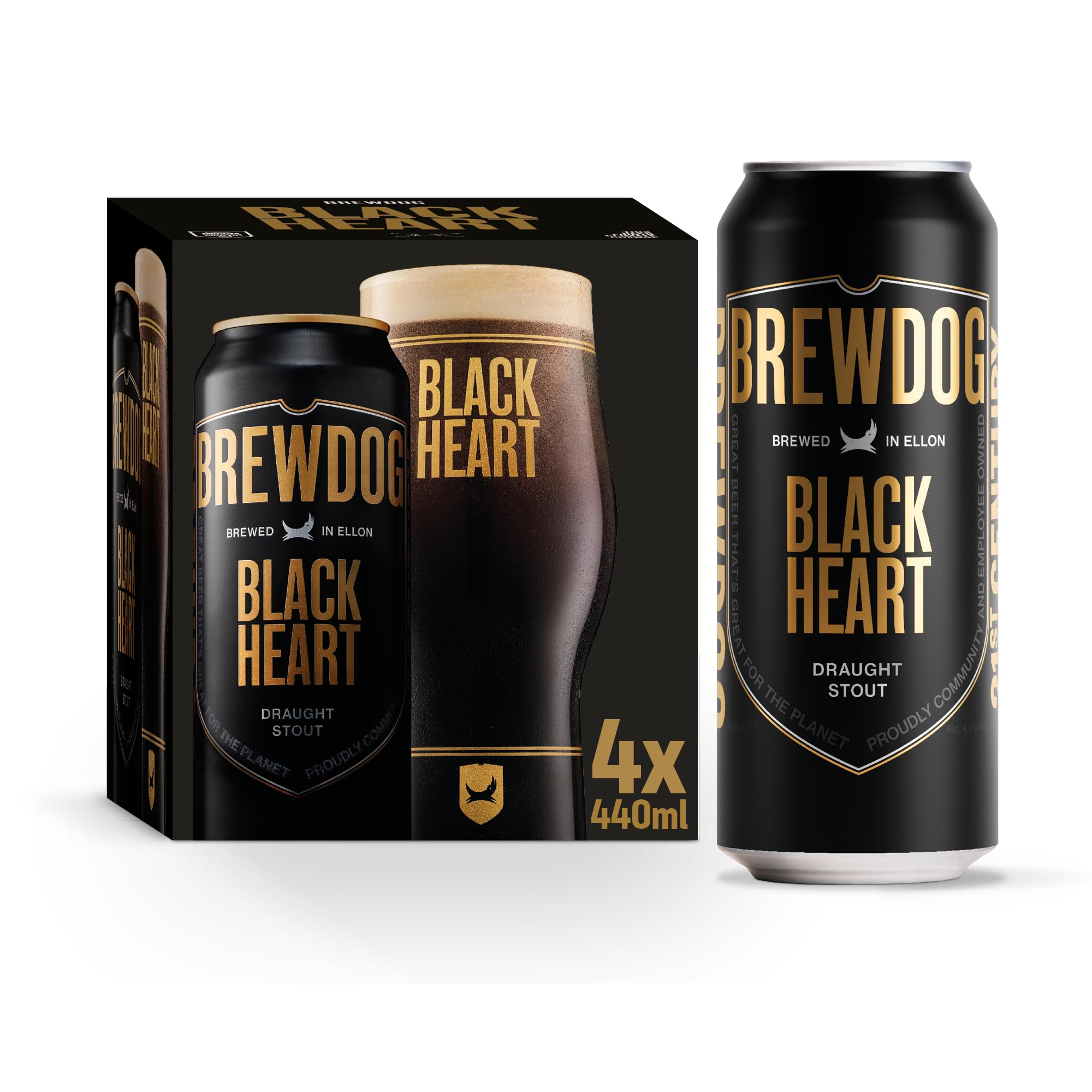 BrewDog Black Heart 4x440ml Cans