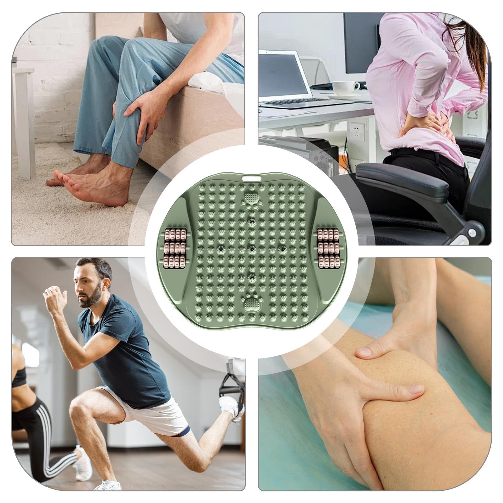 Fußmassagematte Massagekissen Mit Fußstimulator | Haushalts-Massagegerät Für , Kollegen & Paare