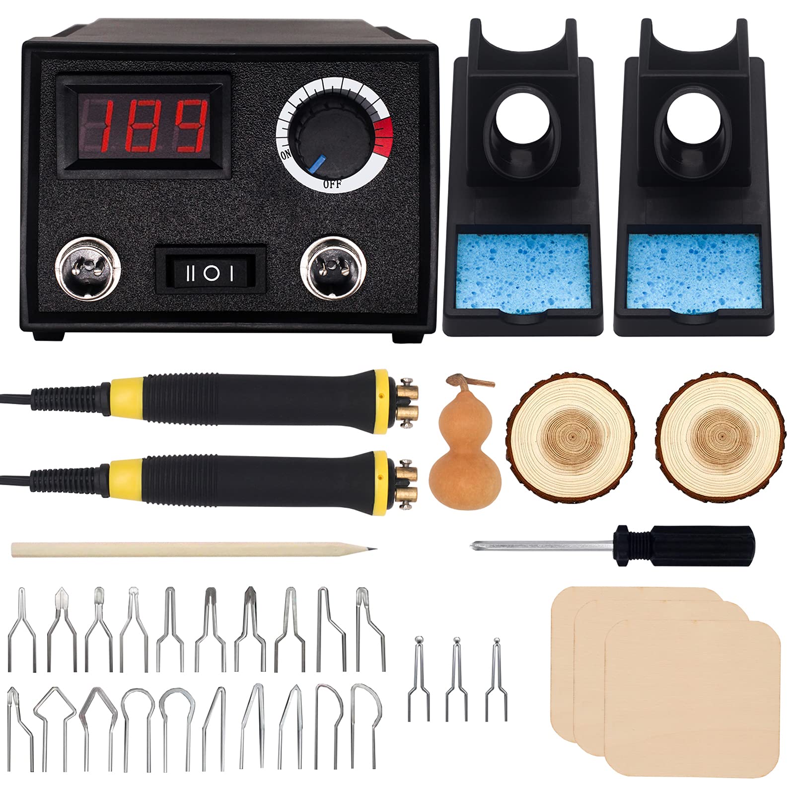 Buy Wood Burning Kit, Wood Burning Tool, Professional Wood Burner Kit