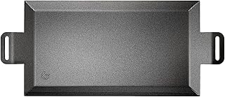 Gastrotools Plancha de Asar Sueca de Acero al Carbono 39x27cm – Antiadherente Natural, Sin PFAS – Interior y Exterior – Apta para Fuego, Horno, Inducción y Gas – Hasta 650°C (Large (62cm x 27cm))