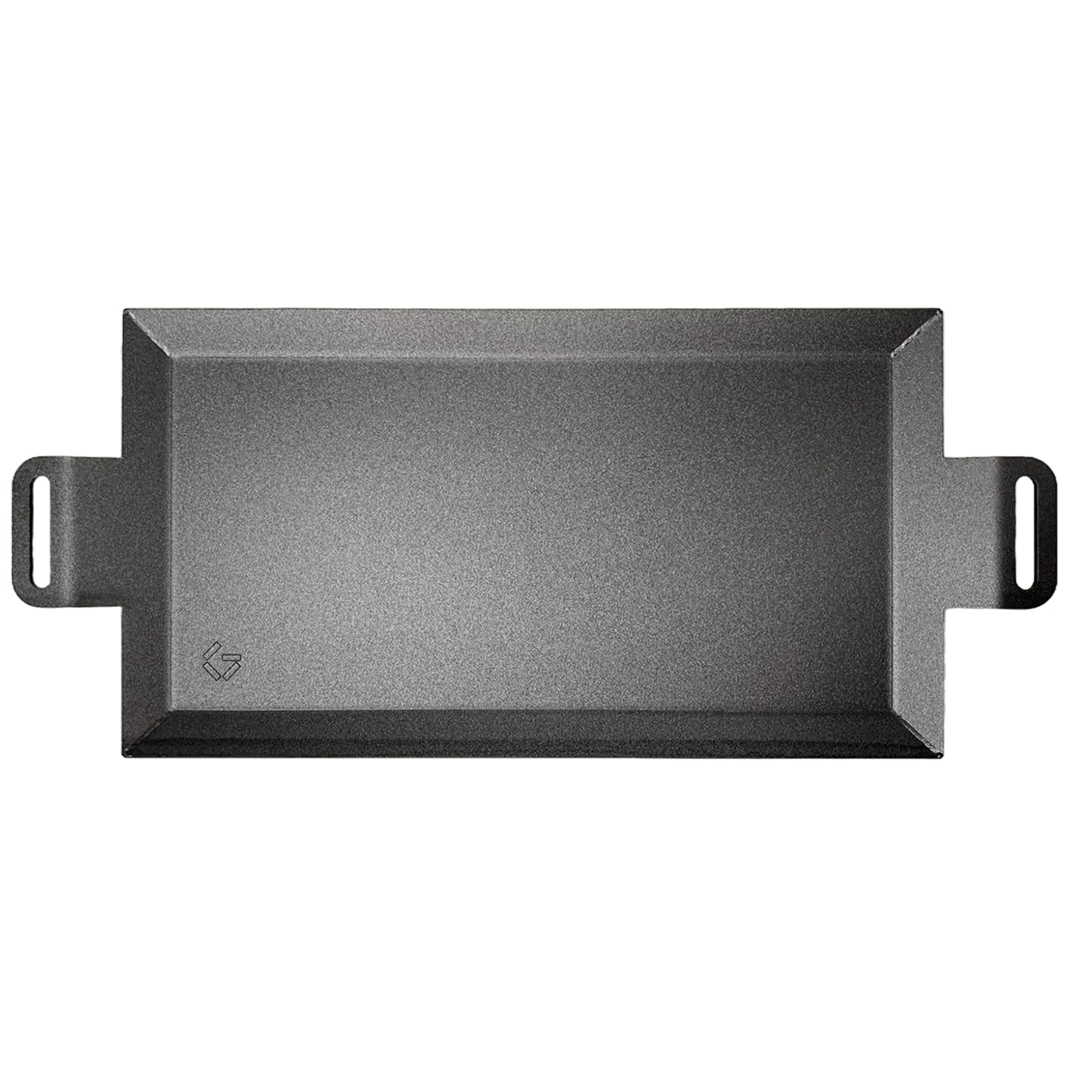Gastrotools Piastra Grill Professionale in Acciaio al Carbonio (62 x 27 cm) – Massimo Controllo e Mantenimento del Calore – Antiaderente Senza PFAS – Adatta per Induzione, Gas, Forno e Barbecue