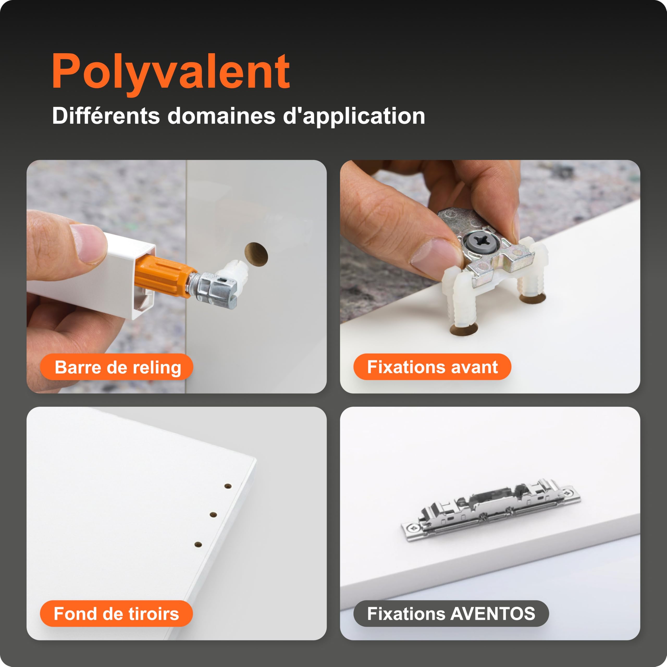 blum gabarit de perçage universel | pour boxsystèmes TANDEMBOX, METABOX, LÉGRABOX et MERIVOBOX et ferrures de façade AVENTOS I gabarit précis pour marquage et pré-perçage des ferrures et tiroirs