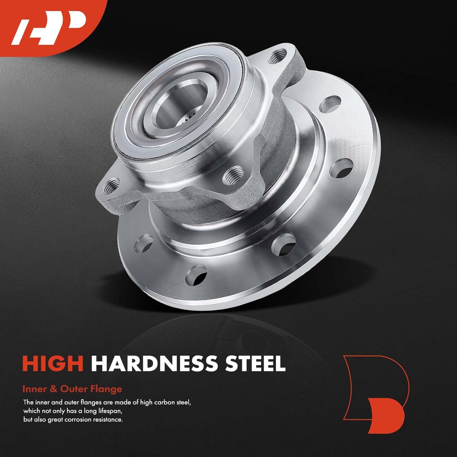 A-Premium 2 x Front Wheel Bearing and Hub Assembly Compatible with Chevrolet K2500/K3500 1988-1994, K2500 Suburban 1992-1994 & GMC K2500/K3500 1988-1994, K2500 Suburban 1992-1994