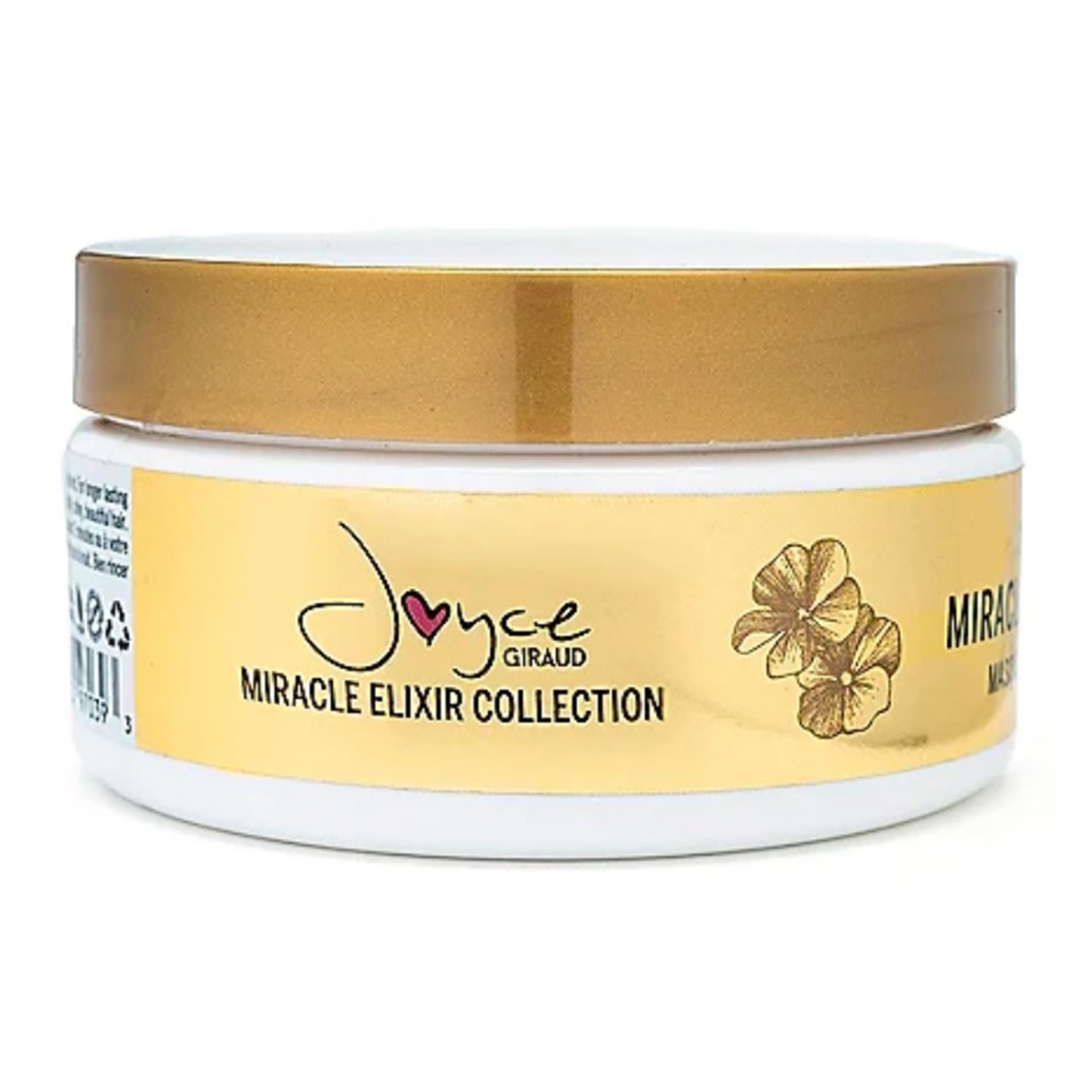 Joyce Giraud 2 Minute Miracle Hair Mask, Deep Hydration, Restores Shine & Manageability, Color Safe, 8 Oz