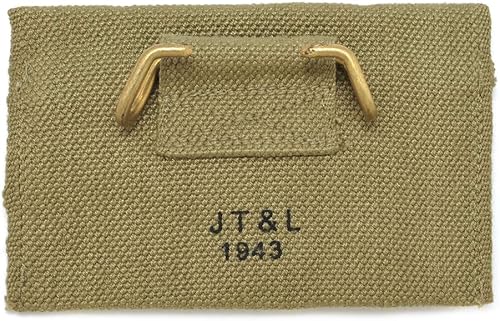 Miniatura 4 de US WW2 M1942 Bolsa de primeros auxilios marcada JT&L 1943
