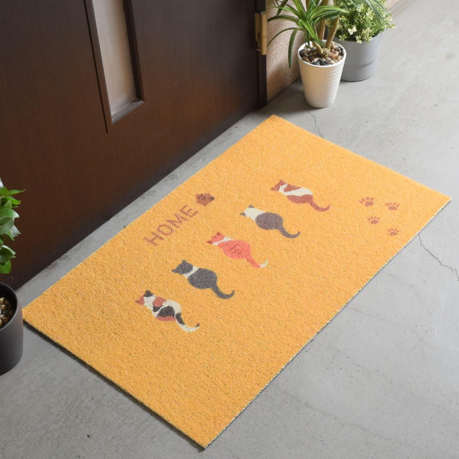 Amazon | StorePocket 玄関マット 洗える おしゃれ かわいい 泥落とし