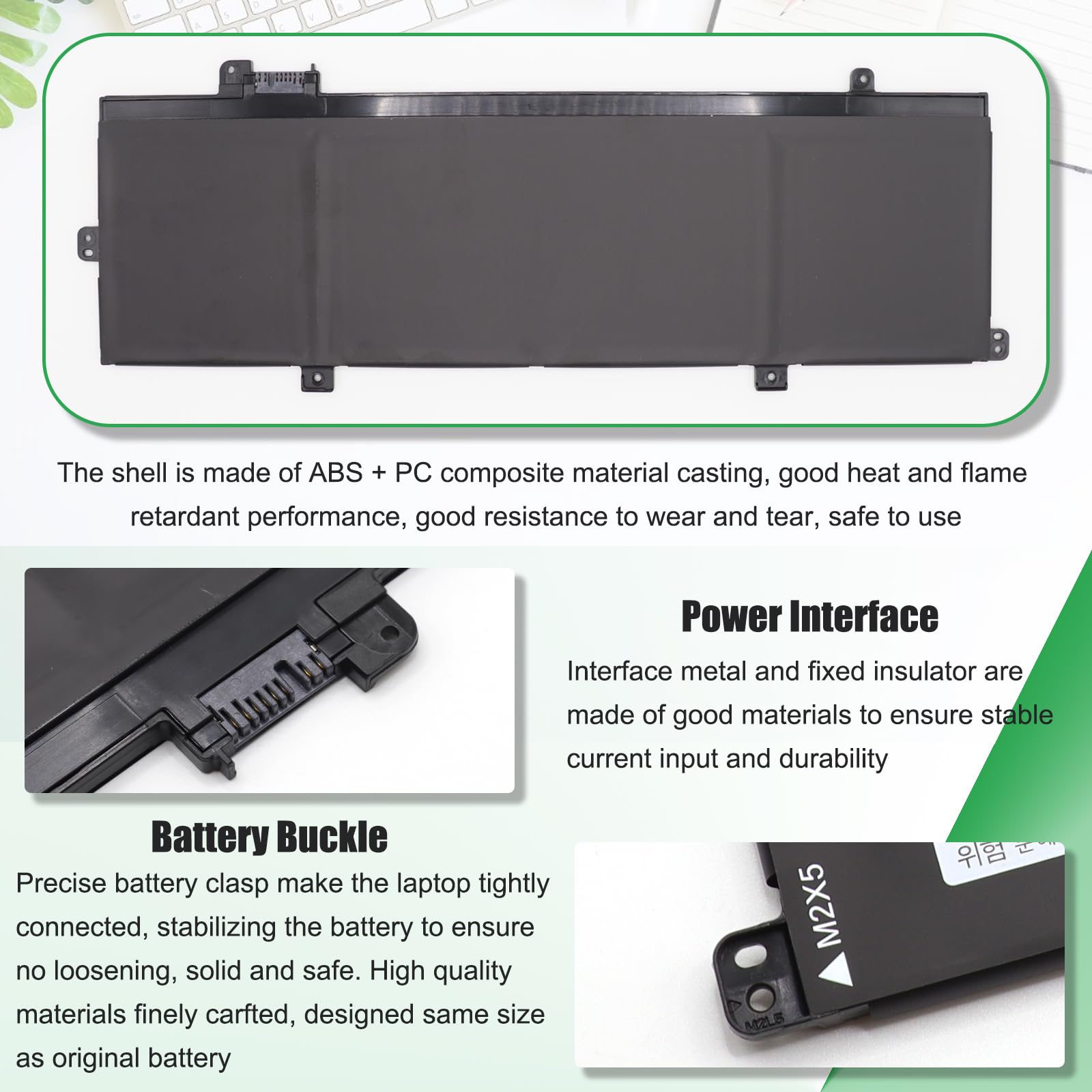 Amazon.com: RHKRKQN L21M4P74 Laptop Battery Replacement for Lenovo