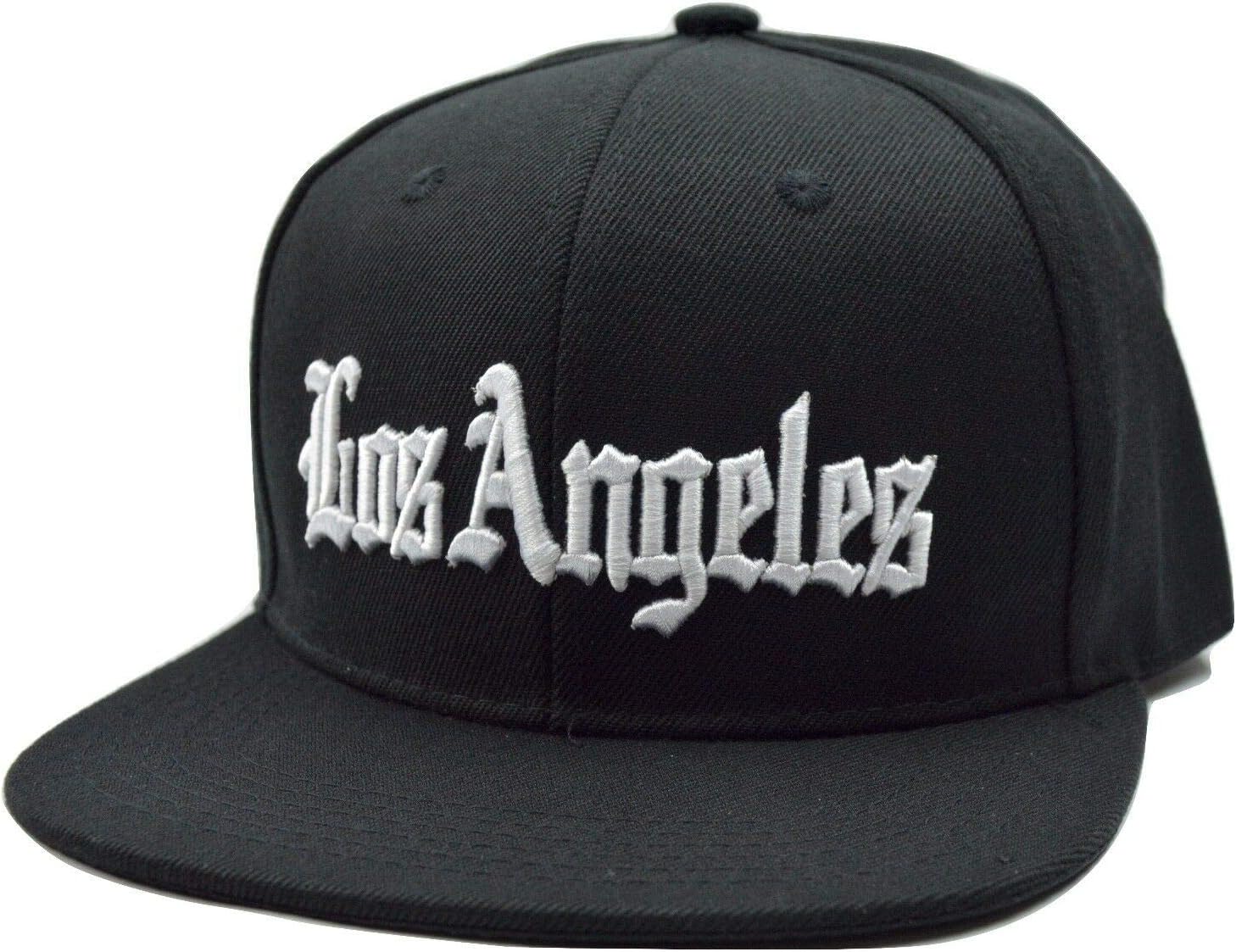 Los Angeles Flat Bill Snapback 3D Embroidery Baseball Hat