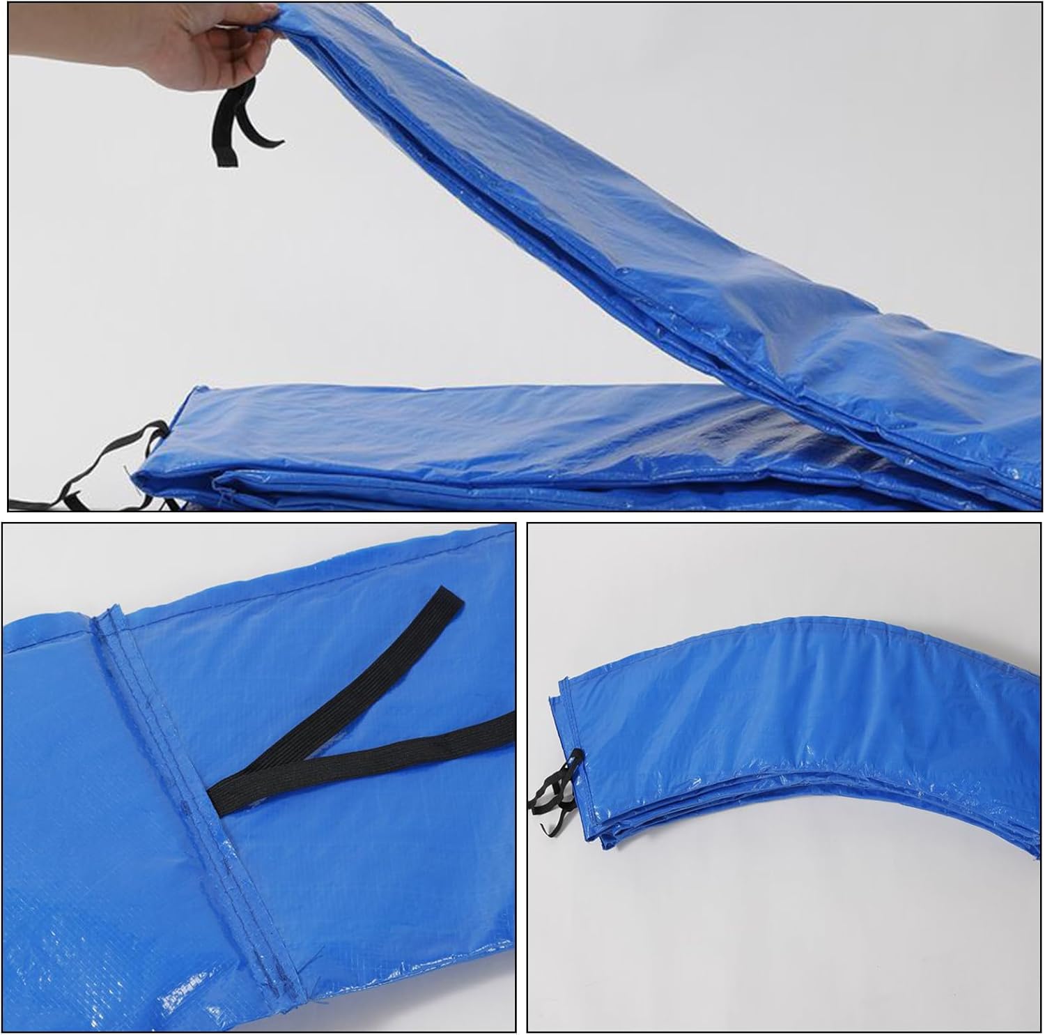 Round Spring Cover Trampoline Replace Pad, 6ft/8ft/10ft Replacement Trampoline Safety Pad,Spring Cover,Waterproof Accessories