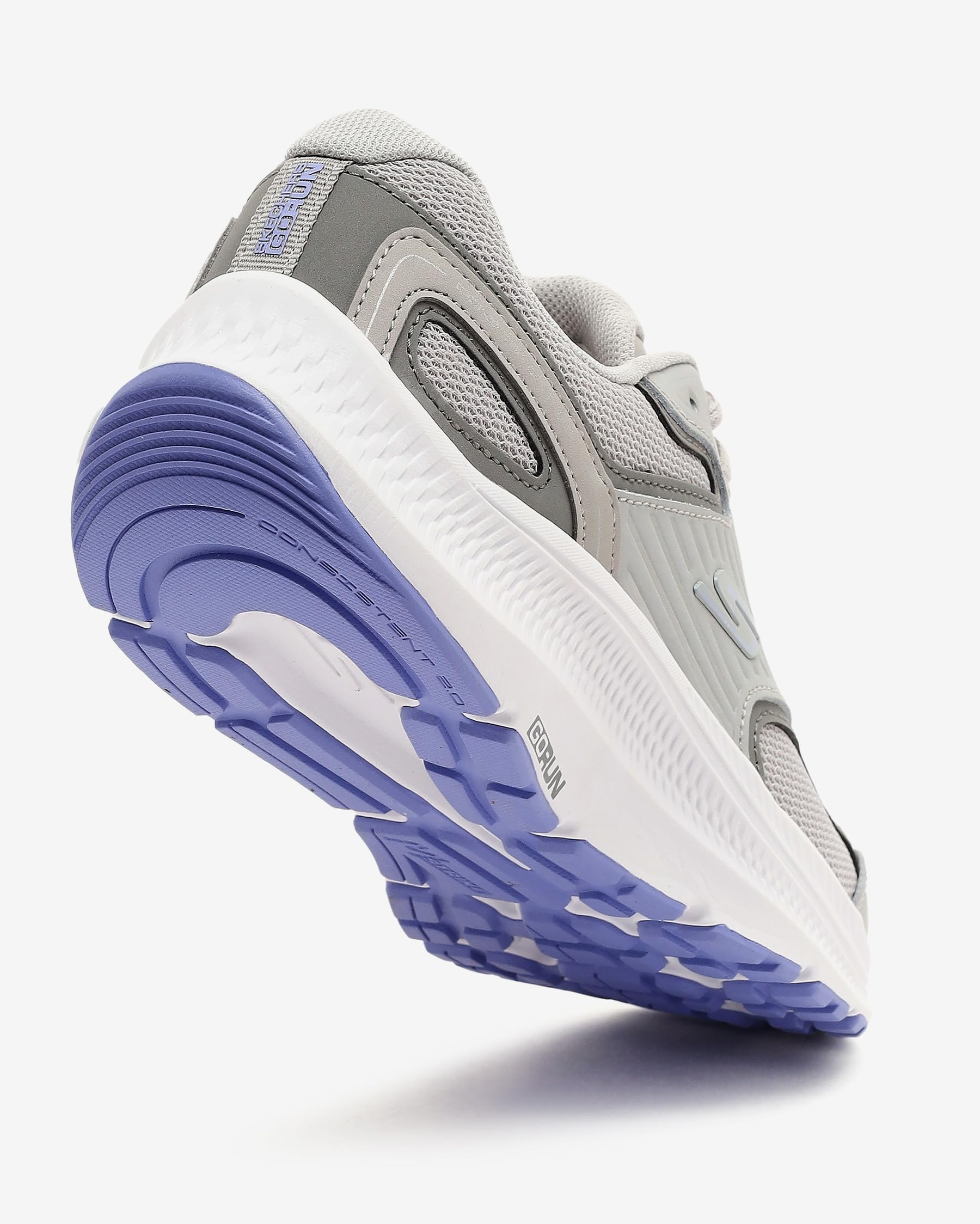 Skechers GO RUN CONSISTENT 2.0 ADVANTAGE 128606TK GYLV Kadın Koşu Ayakkabısı Gri 37 EU
