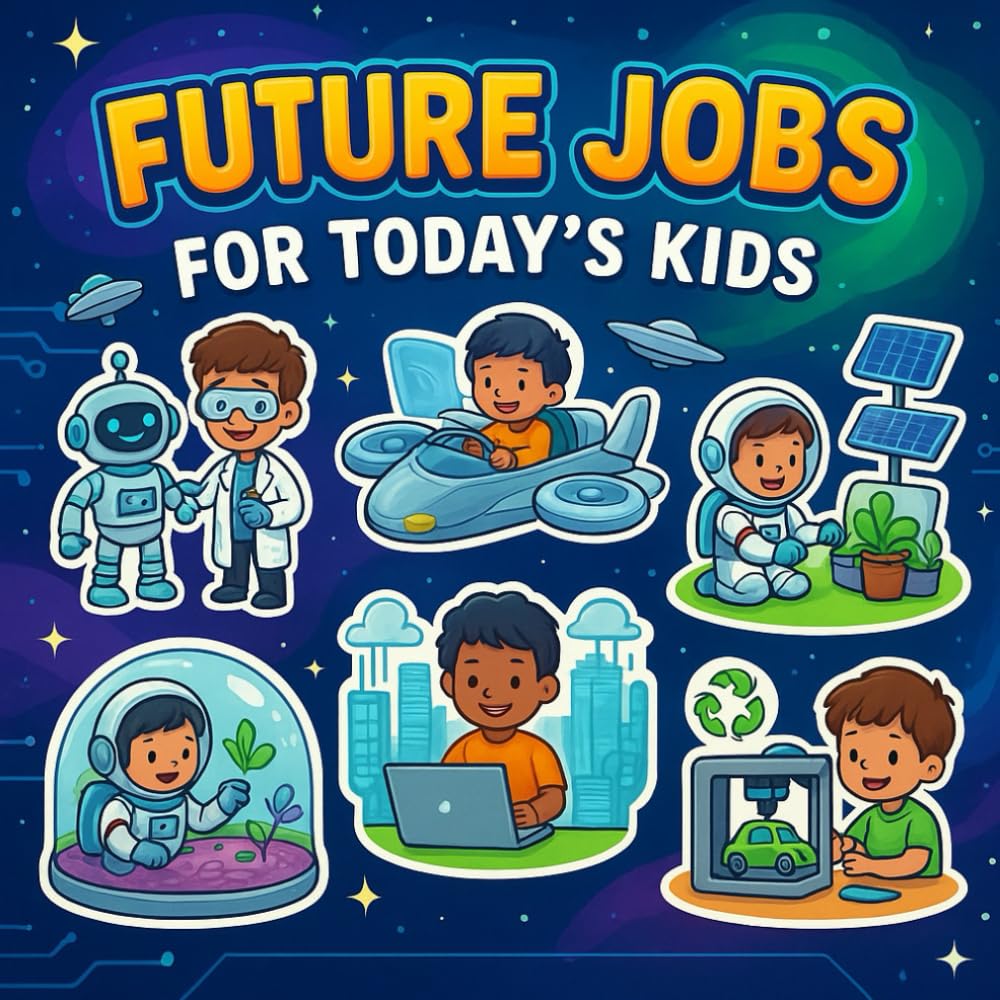Future Jobs for Today’s Kids: A STEM Adventure Into Tomorrow’s Coolest Careers for Curious Kids
