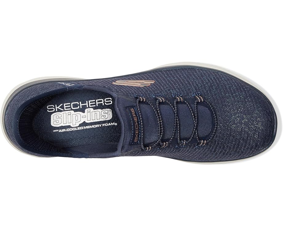 SKECHERS Summits-Lunar Glow Hands Free Slip-Ins - Top View