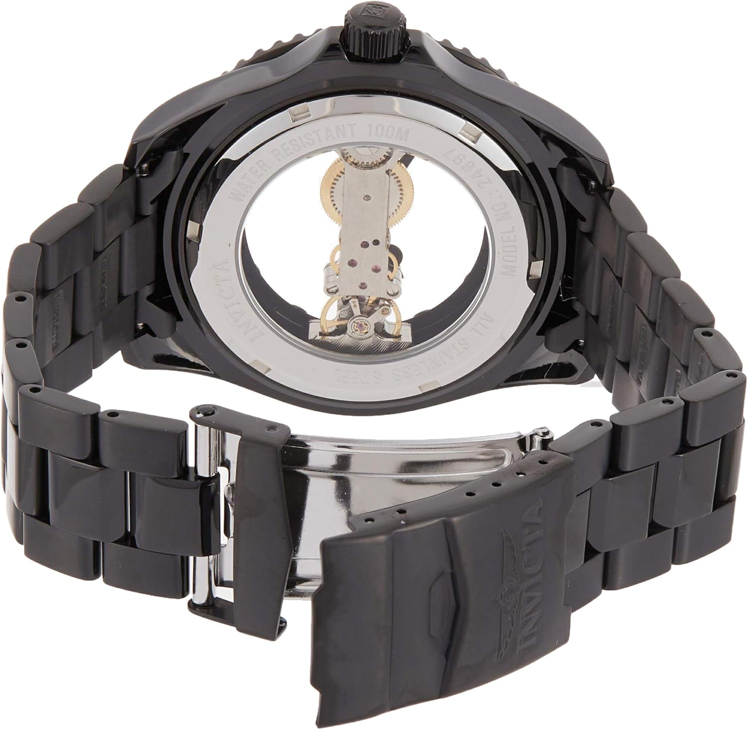 ساعت مچی مردانه اینویکتا مدل 24697 با بدنه استیل