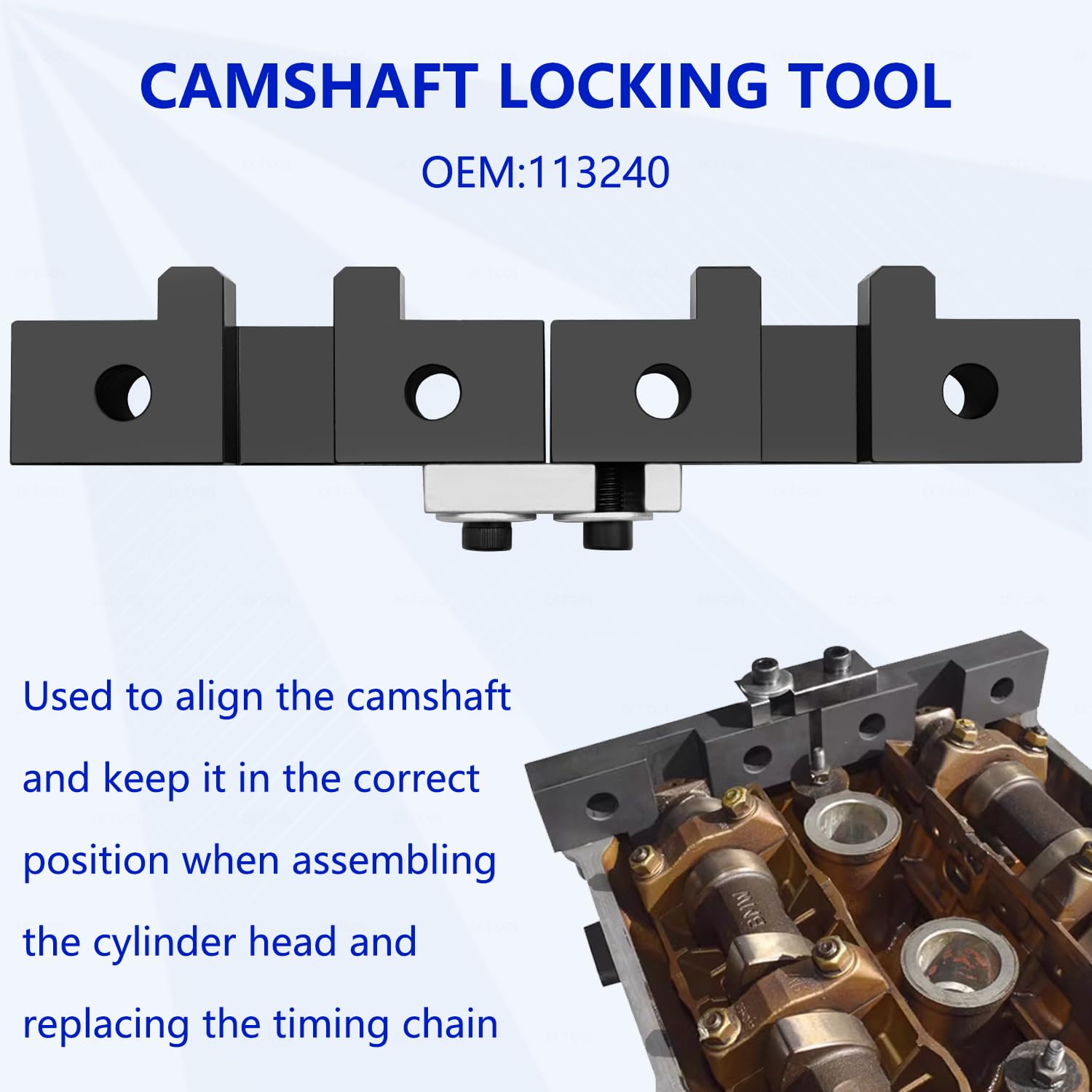 ZKTOOL Nockenwellen Werkzeug Kit - Für BMW 6-Zylinder M52 M54 M56 Motoren