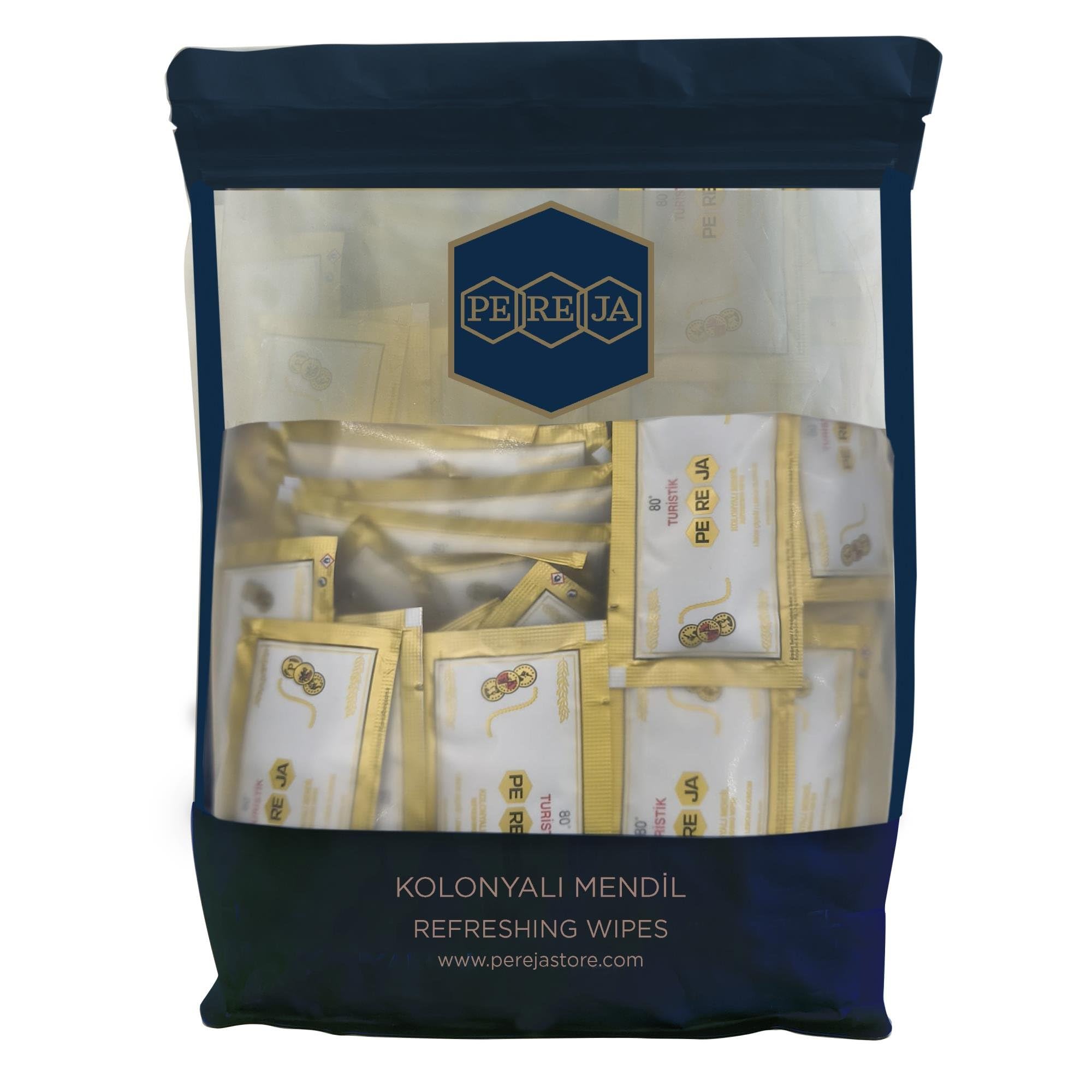Pereja Kolonyalı Mendil 5x10 Doypack Limon