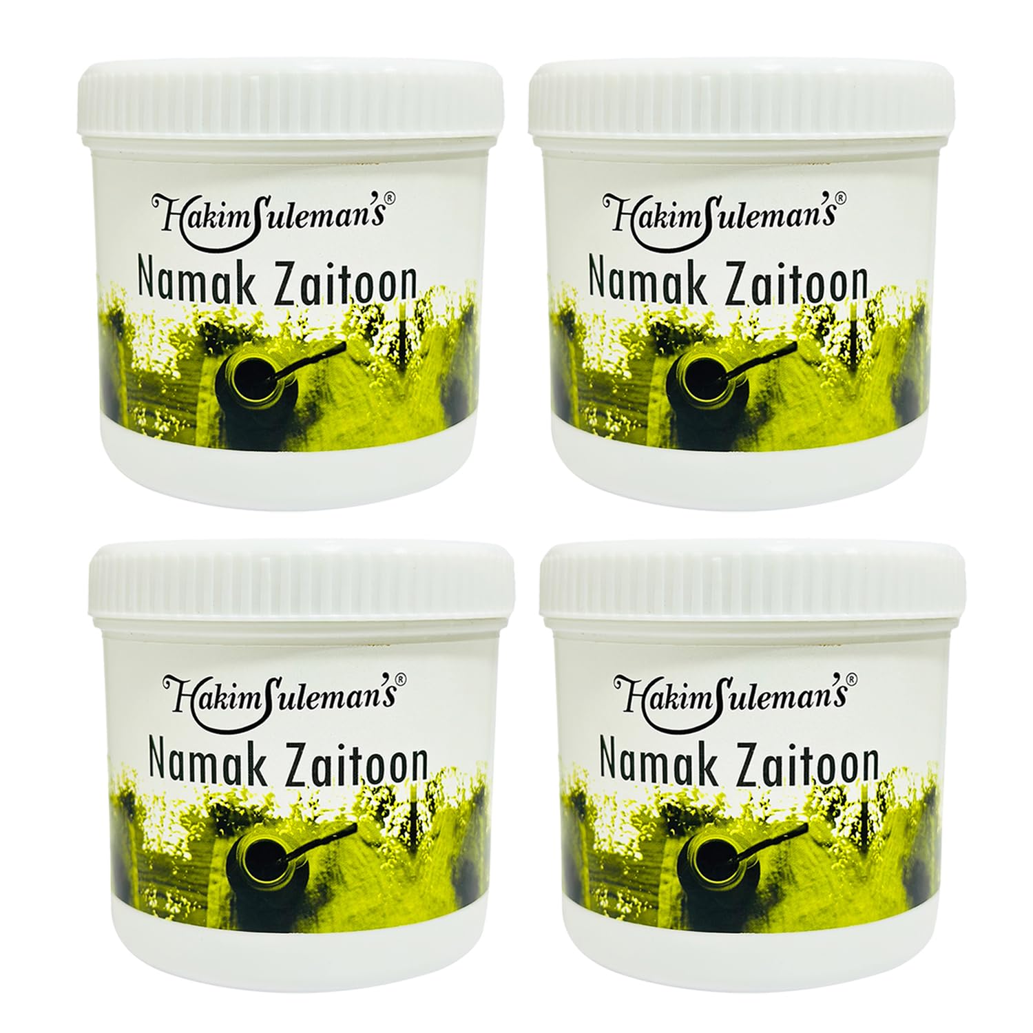 150g Each (Pack of 4) · Black