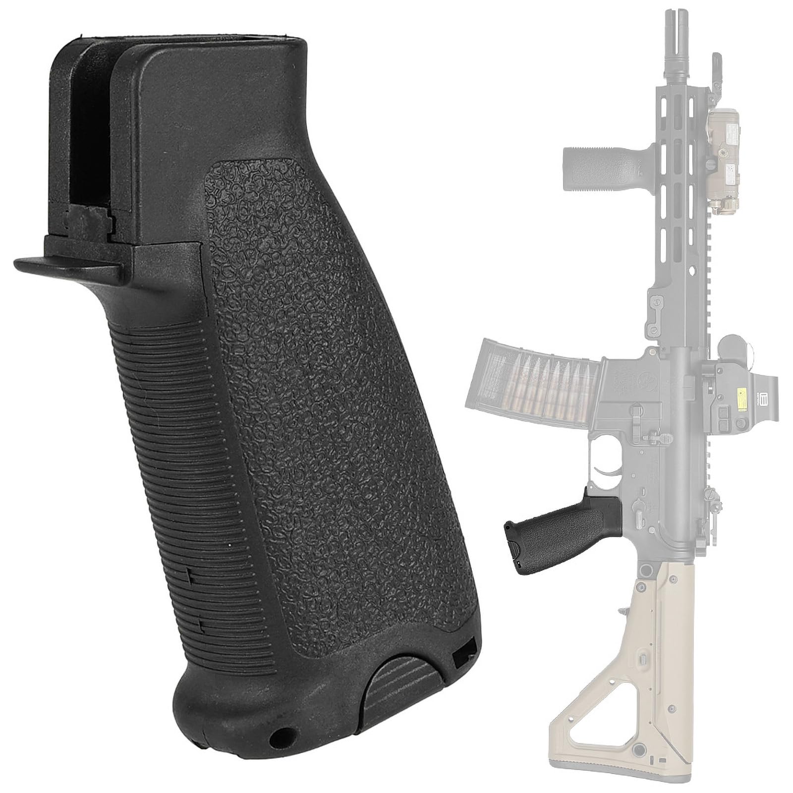 Amazon | 良品武品 東京マルイ M4 MWS グリップ BCM GFG Mod0 (CQBR