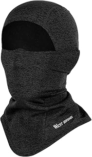 Cagoule d'hiver - Masque de Ski Coupe pour Homme et Femme - en Polaire Thermique - pour Le Cyclisme, Le Ski, Le Snowboard et la Moto