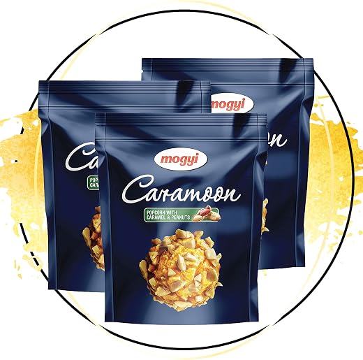 mogyi Caramoon Popcorn with Caramel & Peanuts 70g