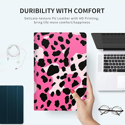 Vista 78 de Funda para Kindle de 6 pulgadas (11.ª generación, versión 2024/2022) delgada de piel sintética, ajustable, multiángulo, Smart Shell con función