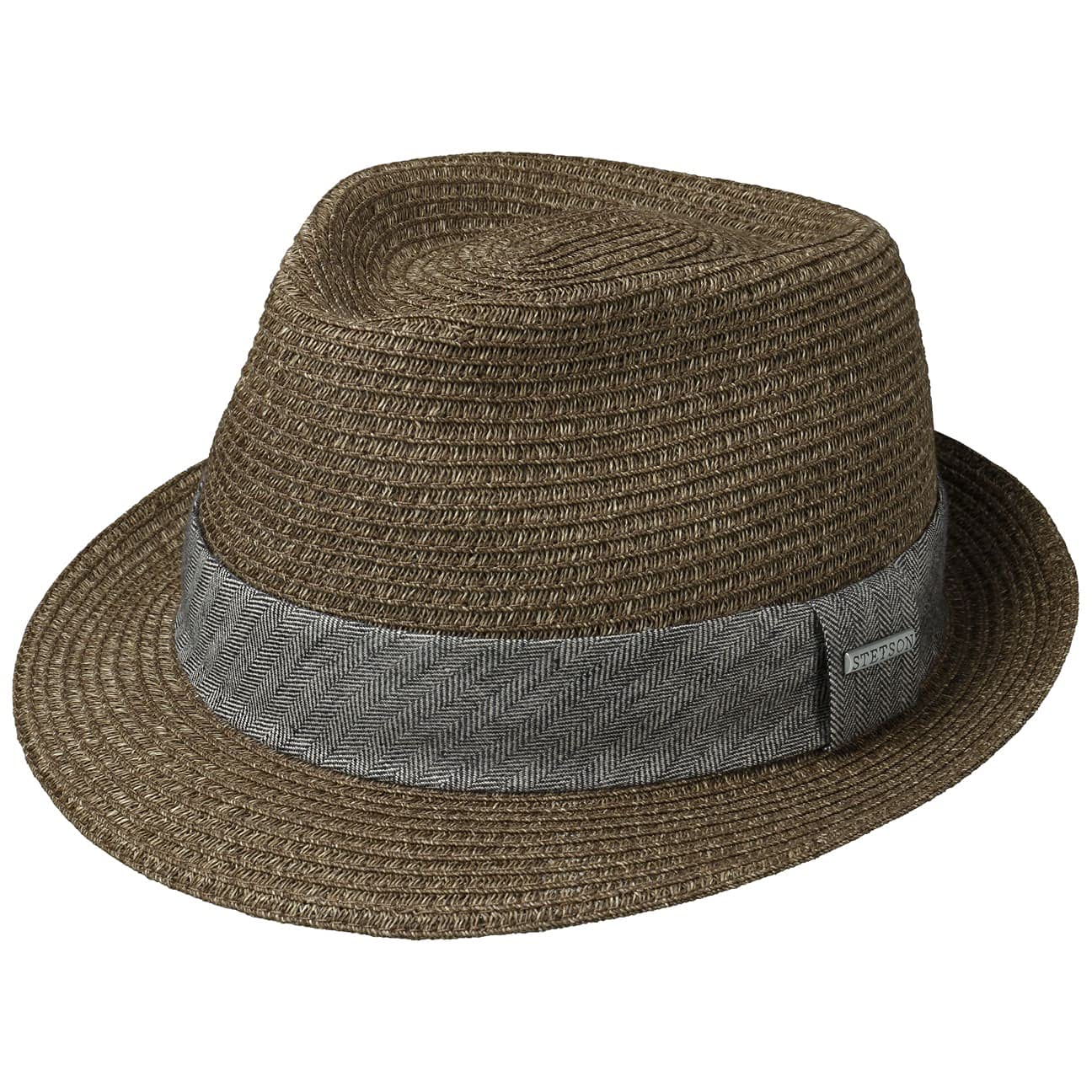 Stetson Sombrero Reidton Toyo Trilby Mujer/Hombre - de Verano Hombre Paja Primavera/Verano - XXL (62-63 cm) marrón