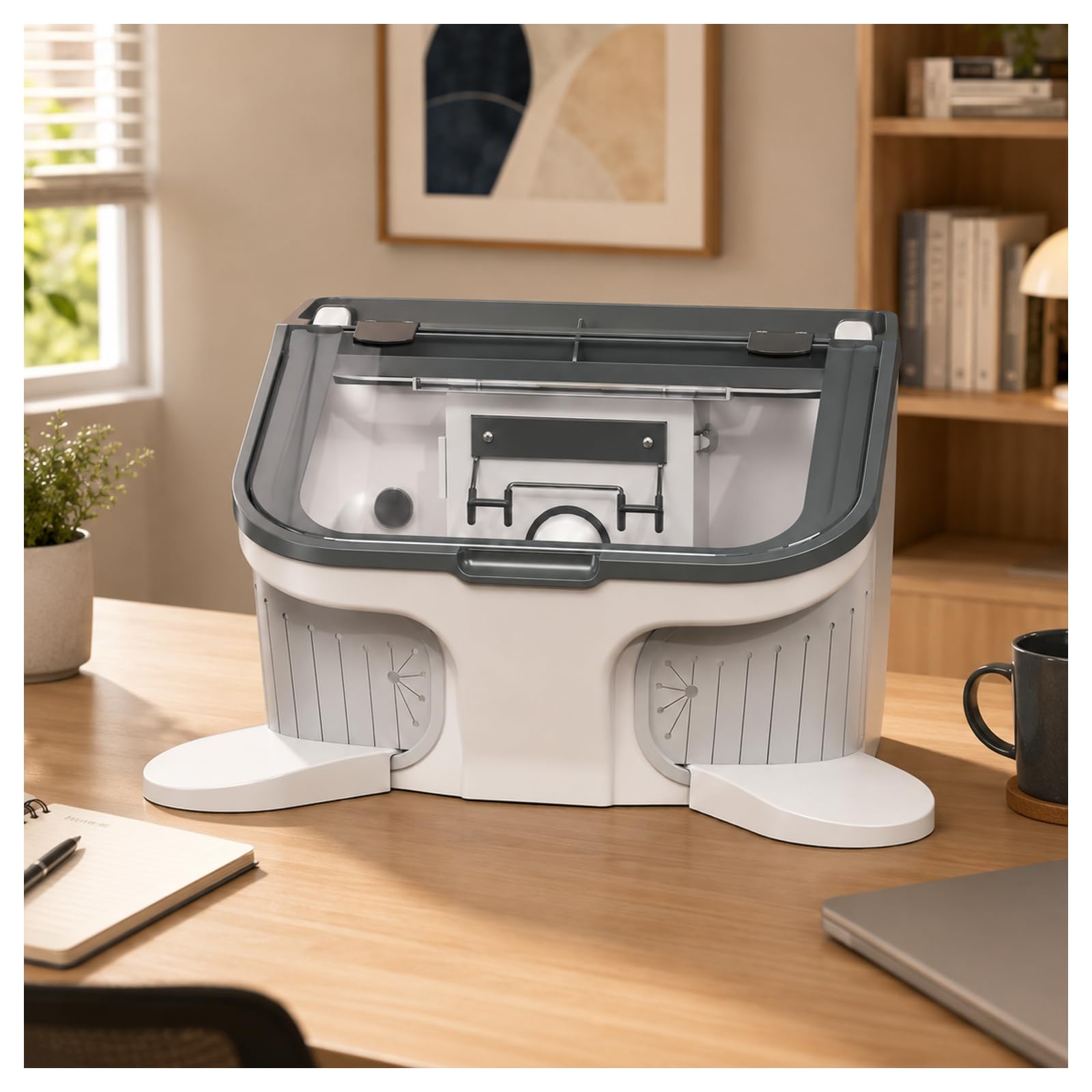 ZHENYUWANG Dust collector, desktop dust collection box