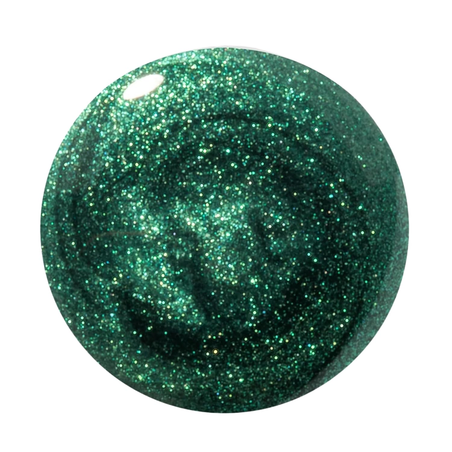 Dazzle Dry Nail Lacquer (Step 3) - Mistletoe - A metallic emerald green. Semi-sheer metallic. (0.5 fl oz)
