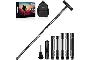 aiGear Tactical Walking Stick: Your Multifunctional Hiking and Self-Defense Companion