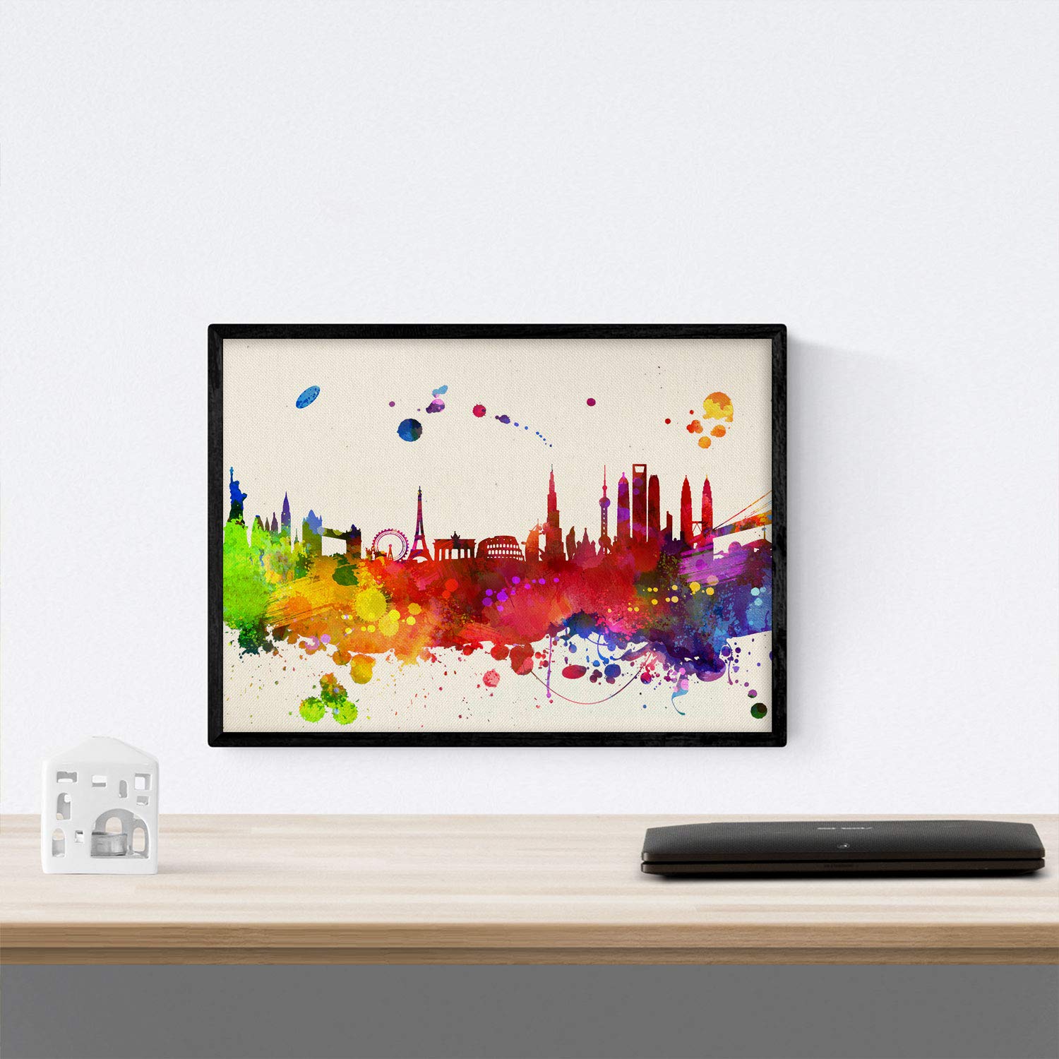 Nacnic Poster monuments of the world. Sheets and illustrations of cities, communities, and maps of Spain. A4 size - Image 4