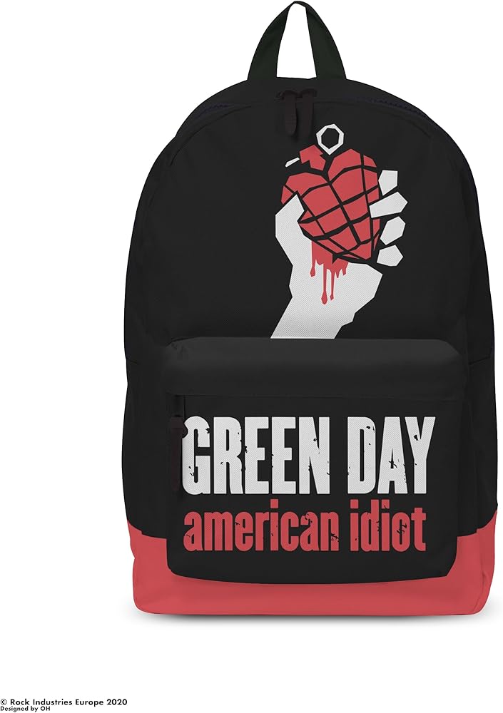 Amazon.com | Rocksax Green Day Backpack - American Idiot | Casual