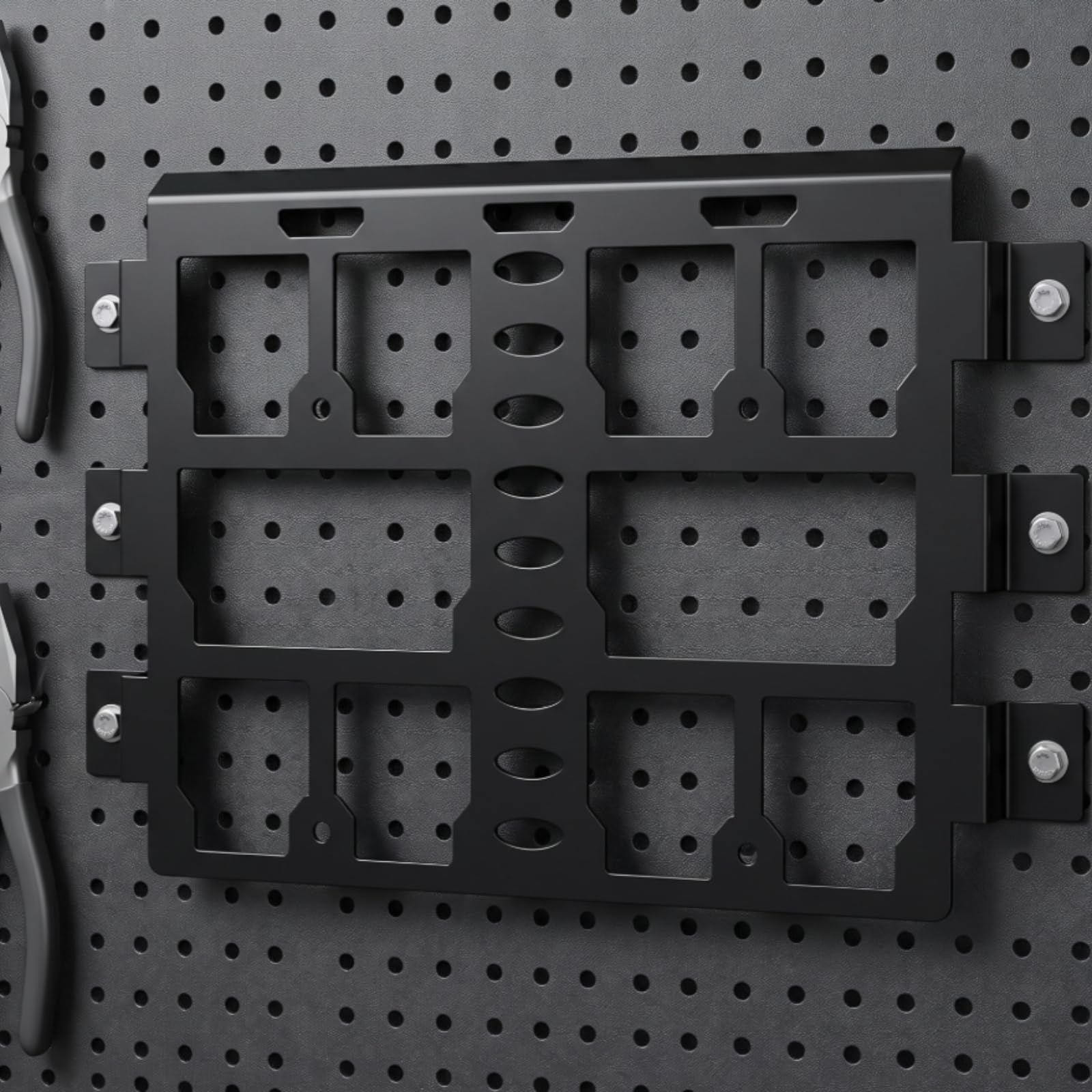 2 Stück Montageplatte aus Metall