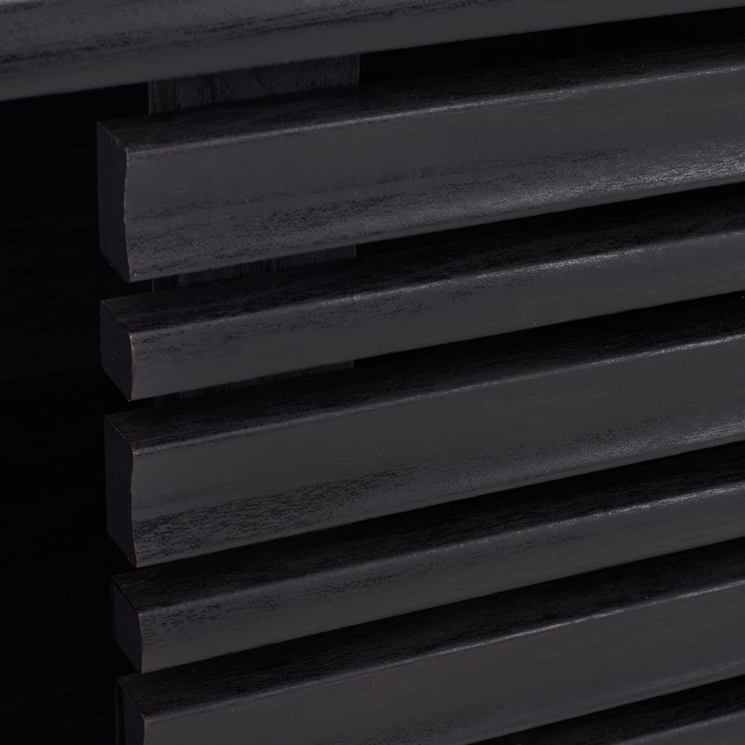 SAFAVIEH Aurelio TV Stand for up to 55" Flatscreen – Black, 1 Sliding Door with Interior Storage and Open Shelves, Entertainment Media Console (MED9600B)