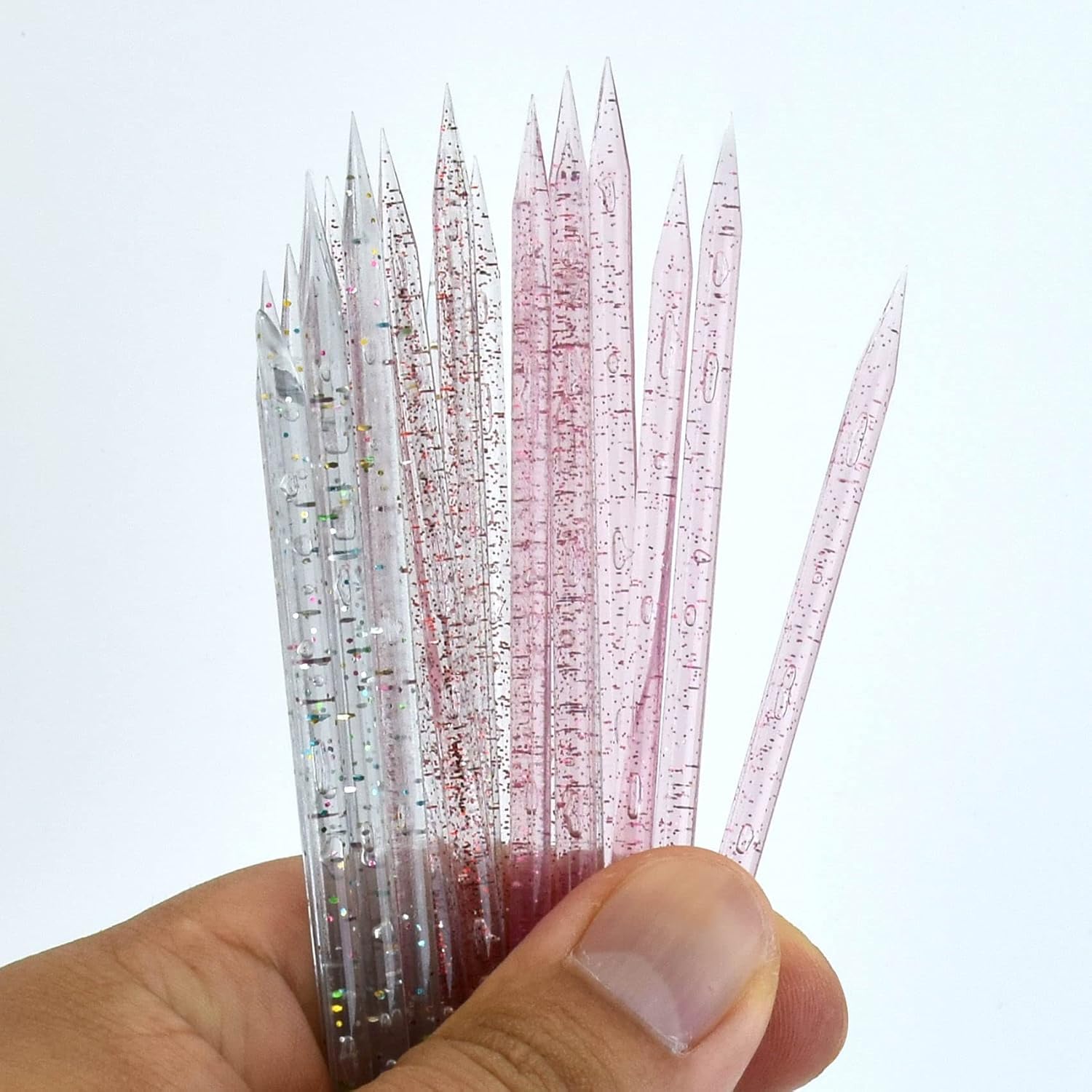 NAILWIND Nail Stick Cuticle Pusher, Nail Care Sticks, Cuticle Manicure and Pedicure Stick for Fingernail, Cleaning Cuticle Stick multicolors, 50 - pcs 4