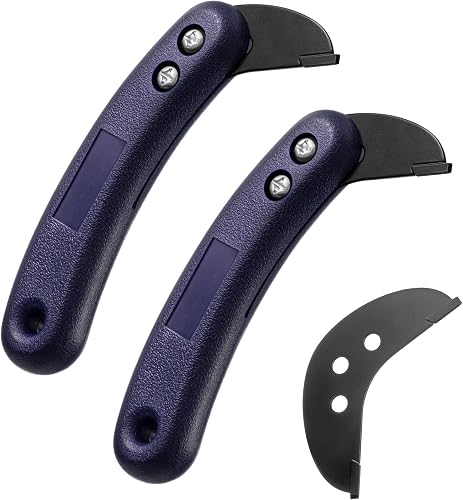 2 Pack Carbide Scoring Cutter Knife Laminate Floor Cutter for Fiberboard Laminate Vinyl Flooring LVP Cutting, Linoleum, Acrylic, Plastic and Soft Tile Sheets Scoring Cutting