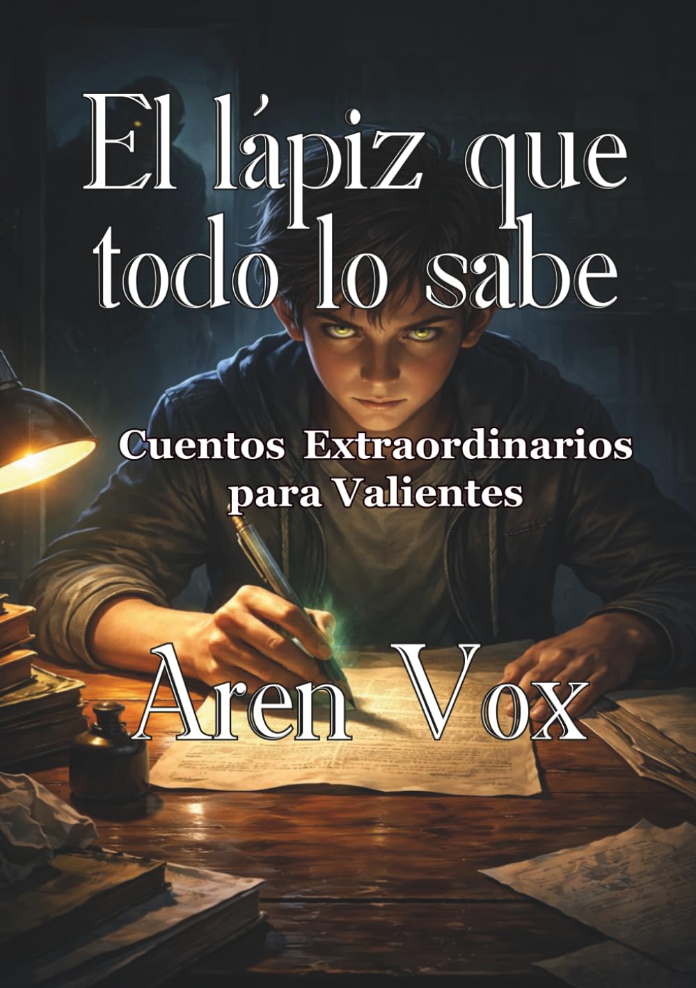 El lápiz que todo lo sabe: Cuentos Escalofriantes para valientes