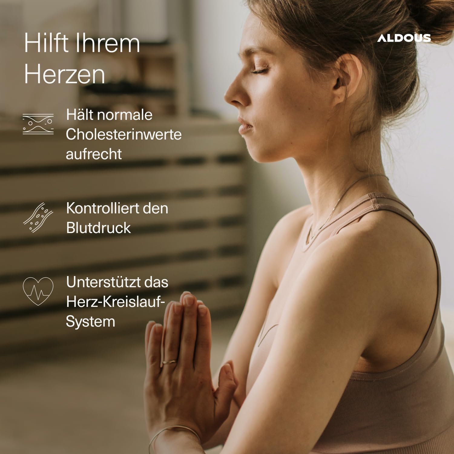 Fermentierter Roter Reis mit Q10, 400 Tabletten - 2,99 mg reines Monacolin - Citrinfrei - Vorrat für +13 Monate - Cholesterin Senken - Roter Reis Kapseln Cholesterin - ALDOUS