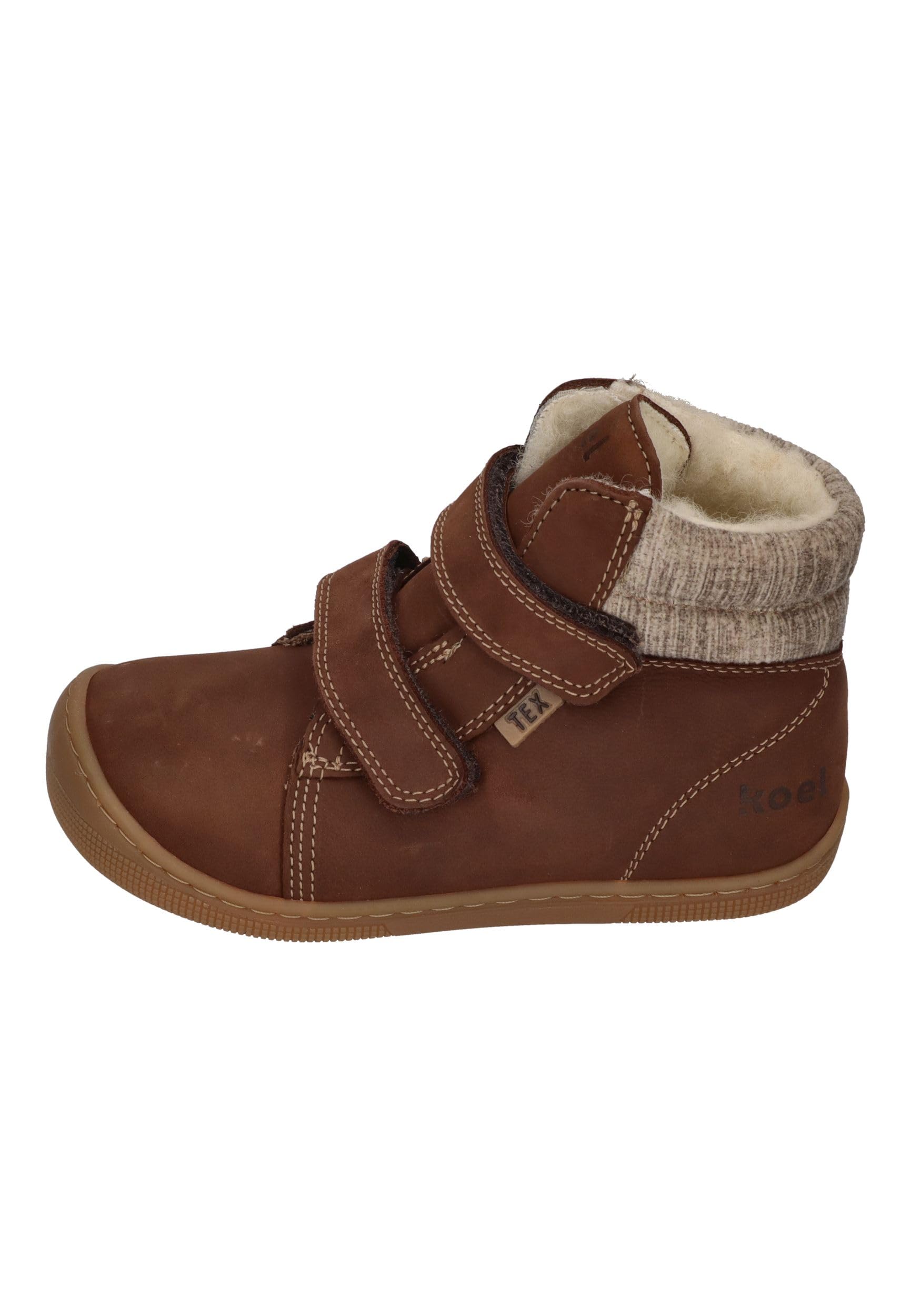 KOEL DEAN 2.0 WP WOOL - Botas para niños, color marrón