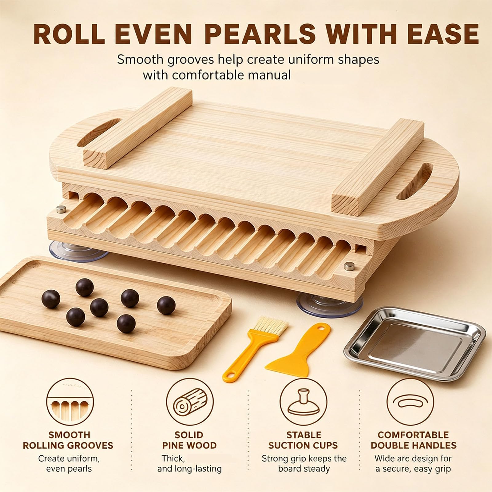 Set da Cucina in Legno con tavola Modellante Quotidiana con, S
