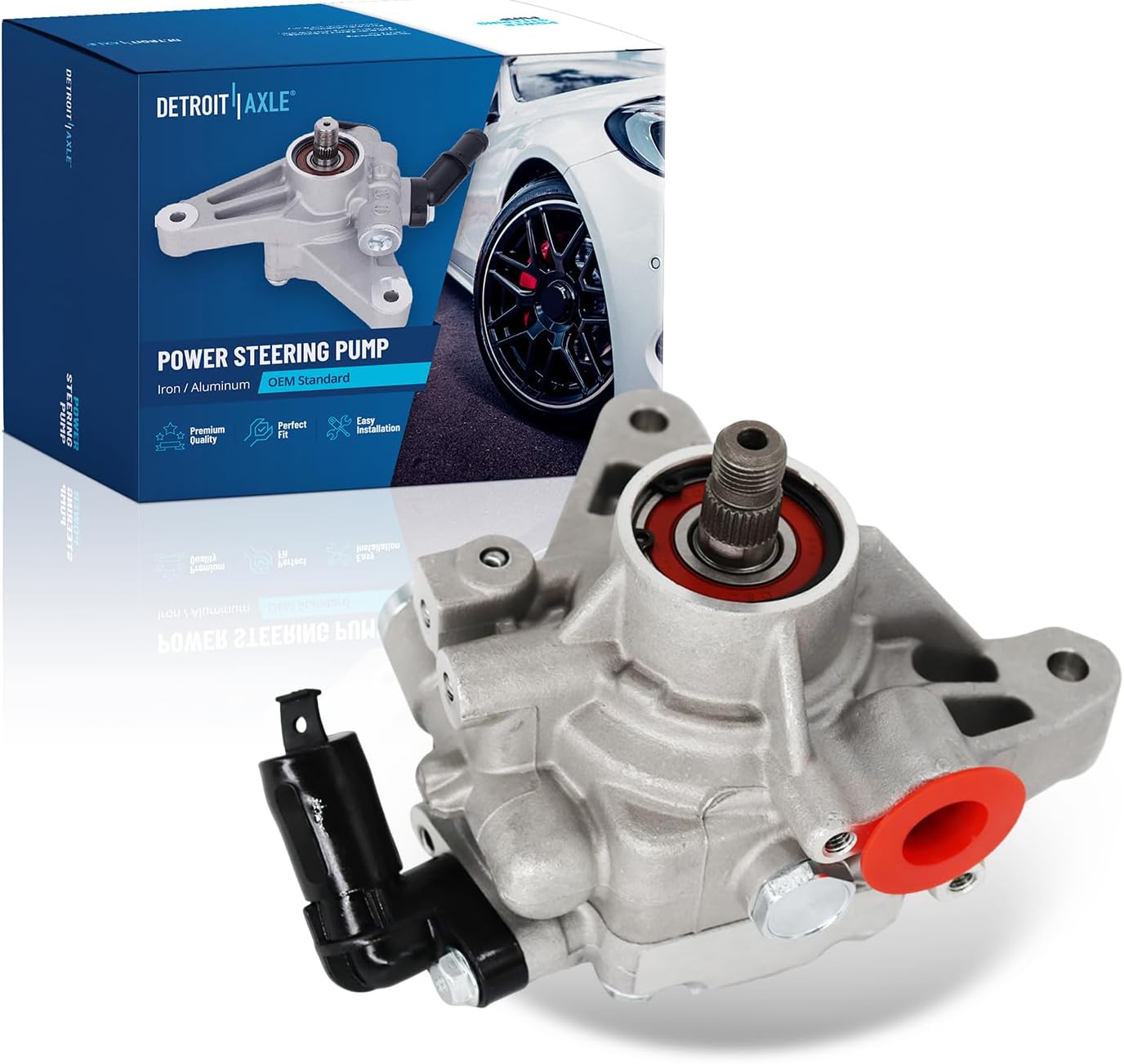 Detroit Axle Front Steering Pump for Honda Accord CRV