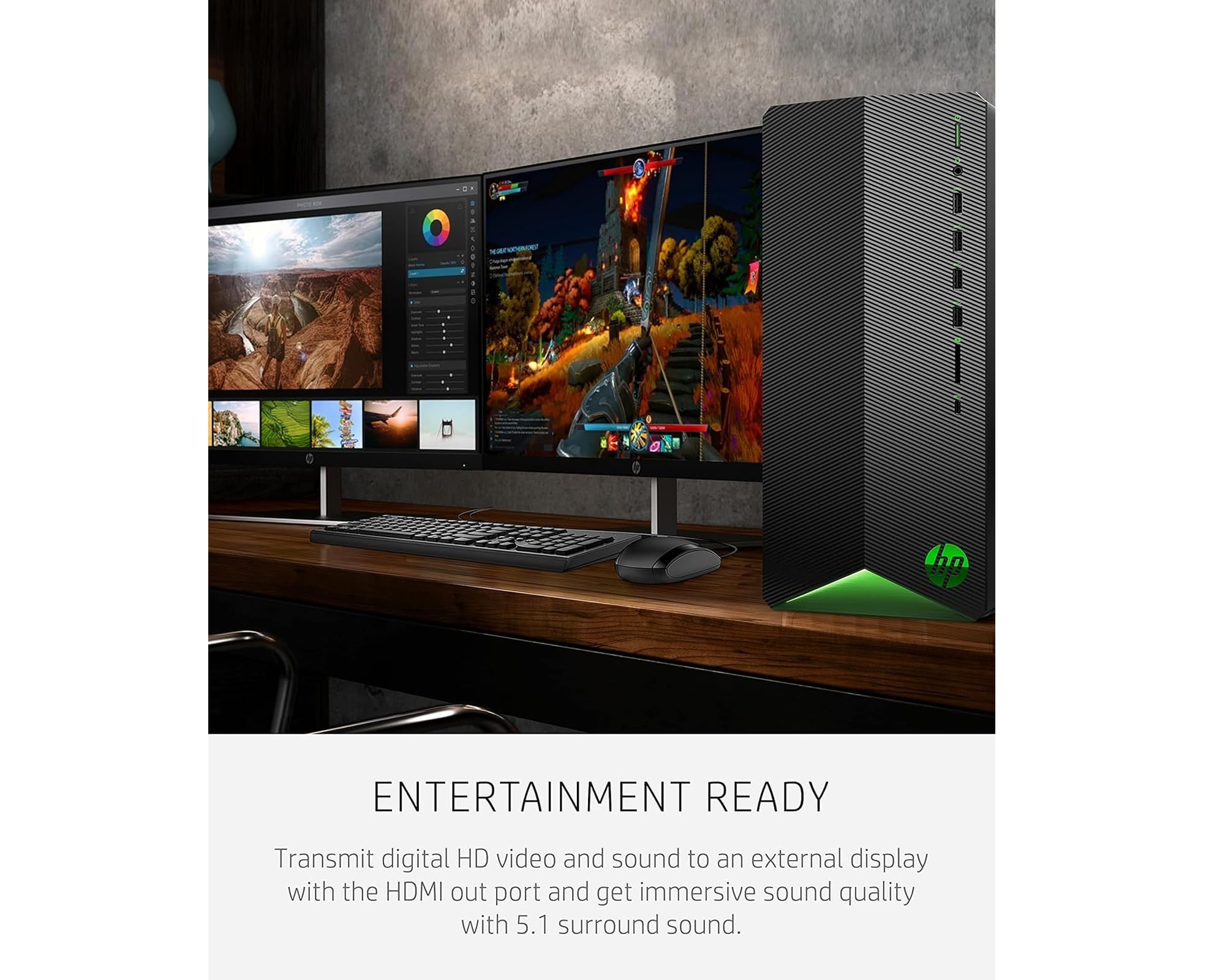 Amazon.com: HP Pavilion Gaming Desktop PC TG01, AMD Ryzen 5 4600G