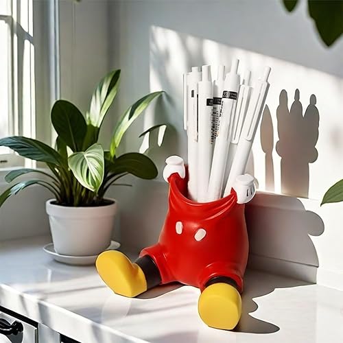 Miniatura 5 de Soporte para brochas de maquillaje, soporte para bolígrafo para escritorio lindo para fiesta de cumpleaños, suministros de regalo para decoración