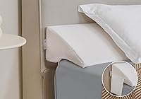 Vista 11 de Vekkia Almohada de cuña para cama King para relleno de huecos de cabecero (0-5 pulgadas), espuma de alta densidad, evita que las almohadas