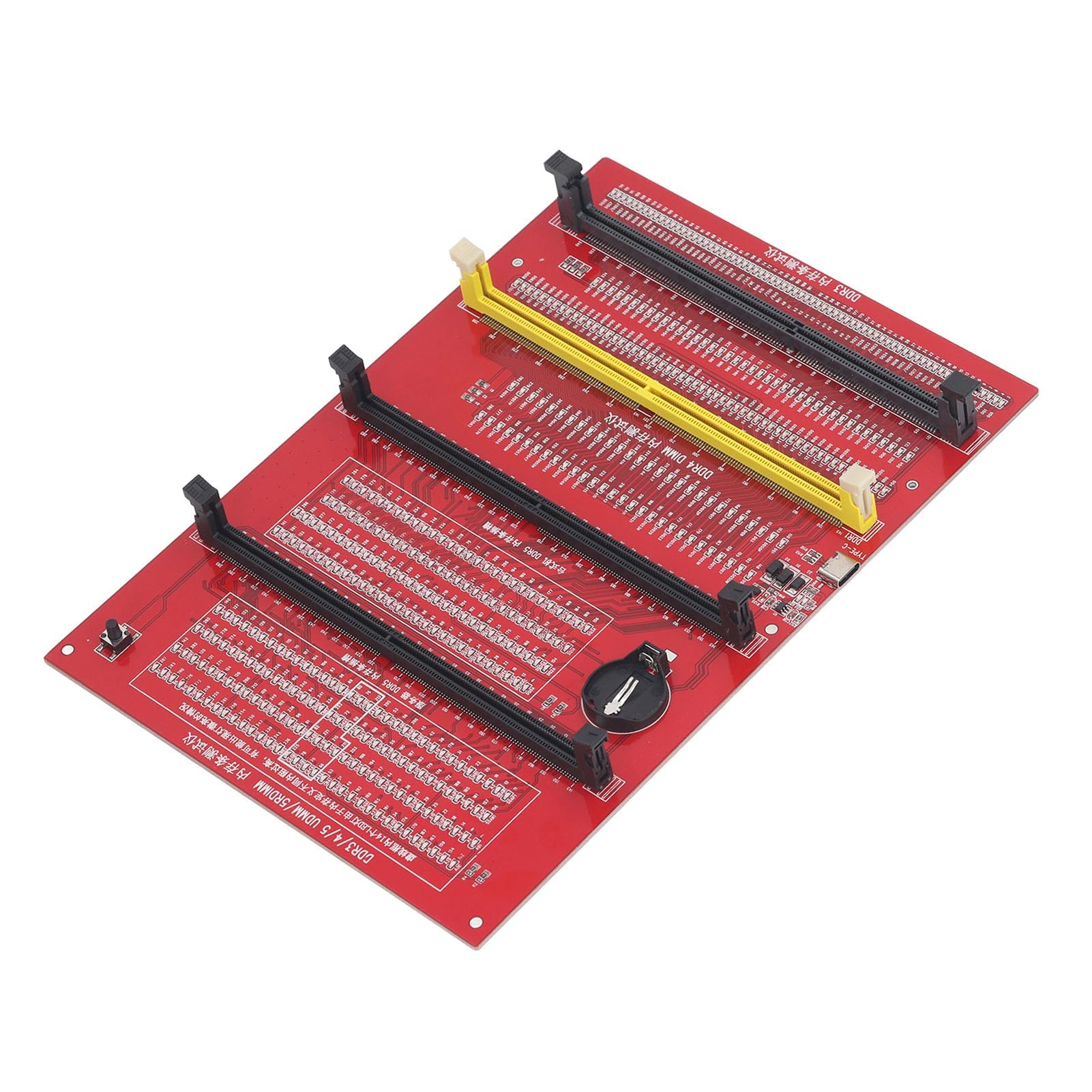 Probador de Memoria RAM DDR3 DDR4 DDR5 4 en 1 Analizador de Diagnóstico para Tarjetas en Computadoras de Escritorio y Servidores