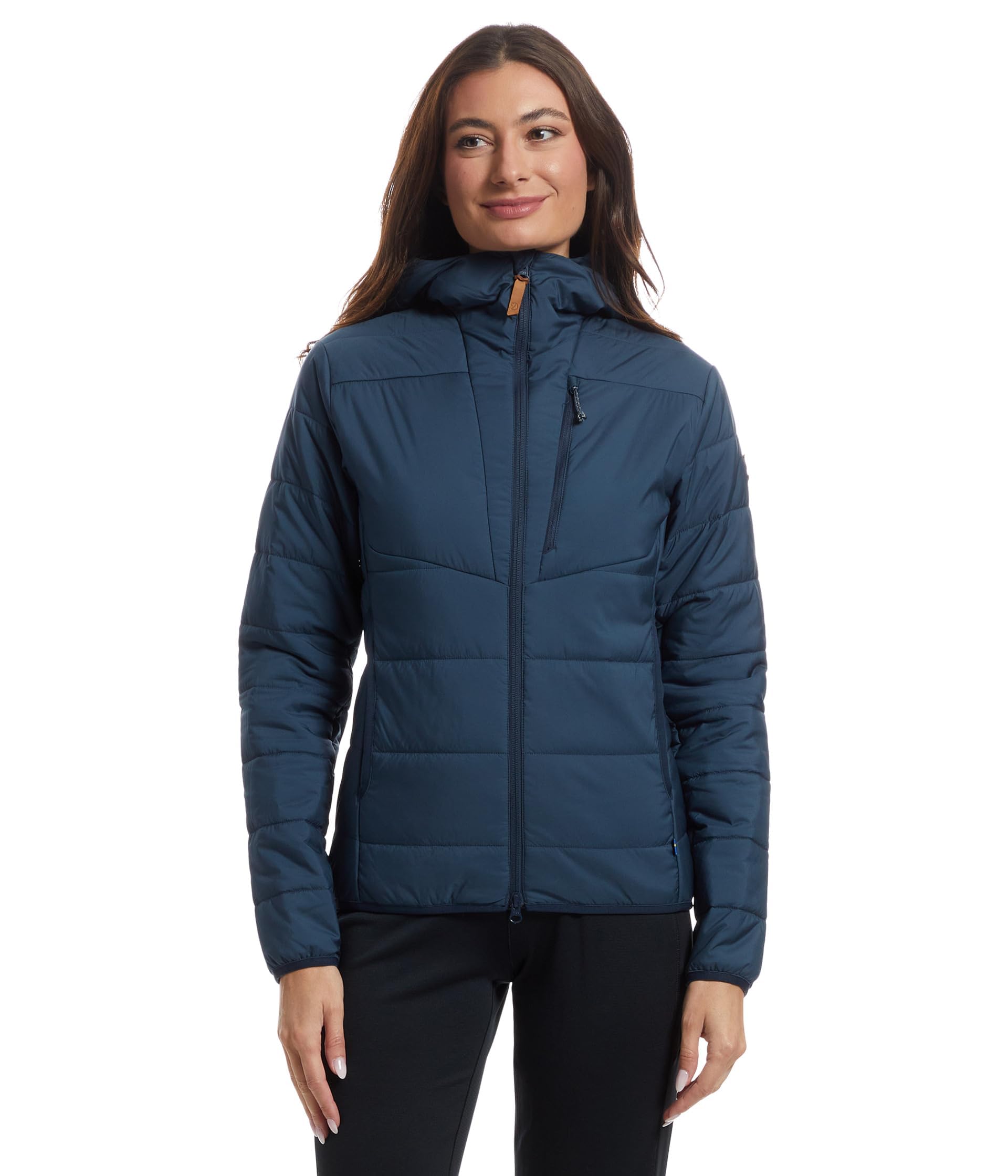 Fjällräven Keb Padded Hoodie Women's Jacket - Lightweight, Insulated, Weather Resistant Fabric - Hiking, Trekking