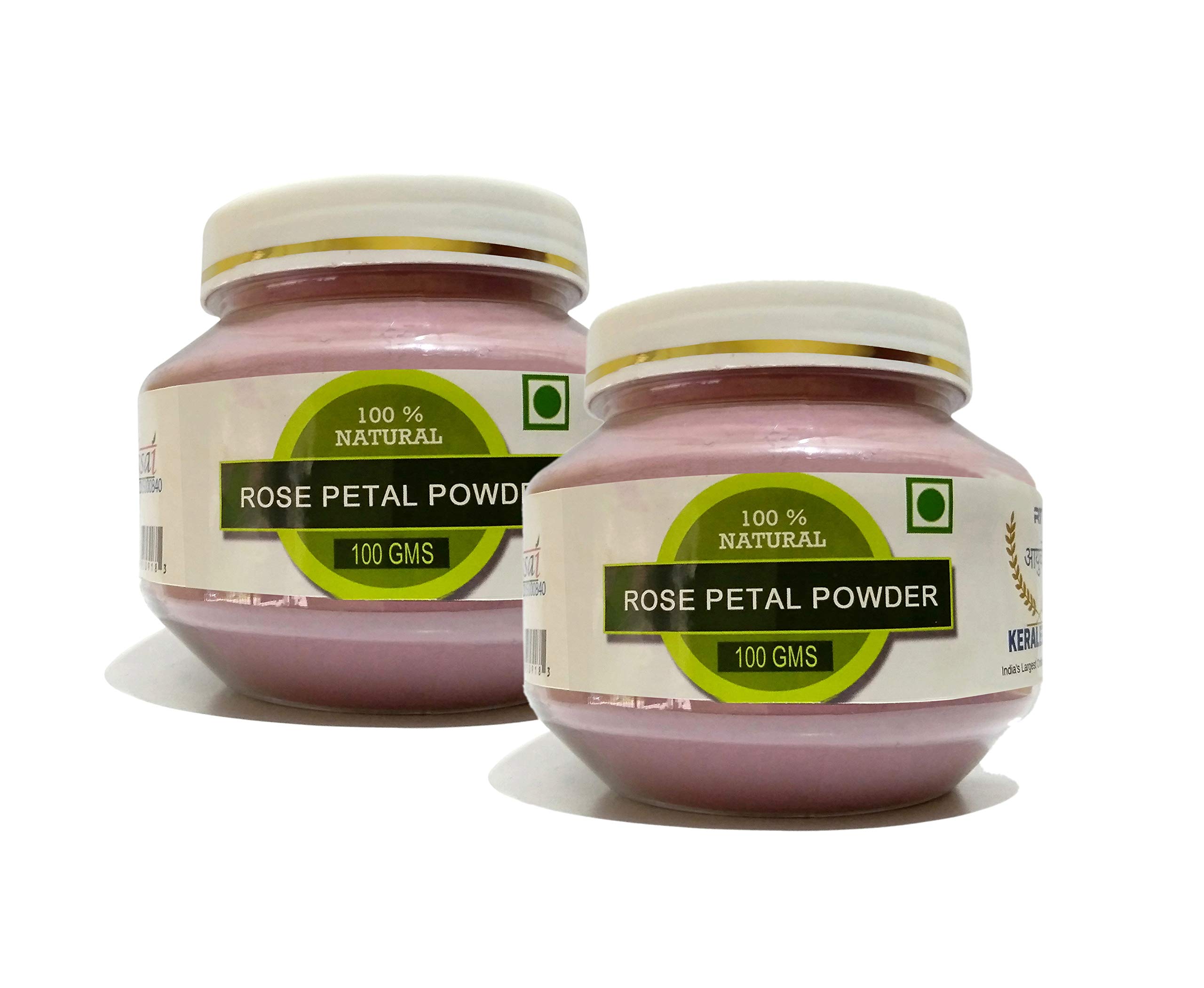 RAINTECH HERBALS RT Organic Rose Petal Powder, 100gm*2