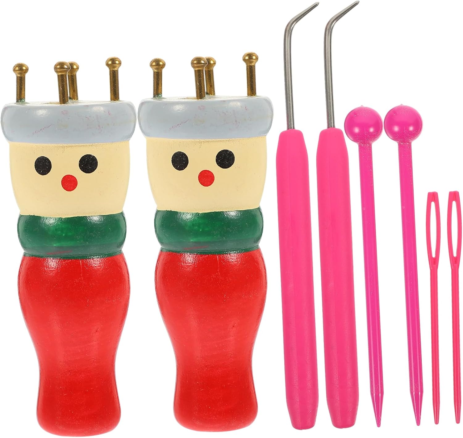 Wooden Yarn Wool Knitter for Beginners DIY Craft Knitting Tool