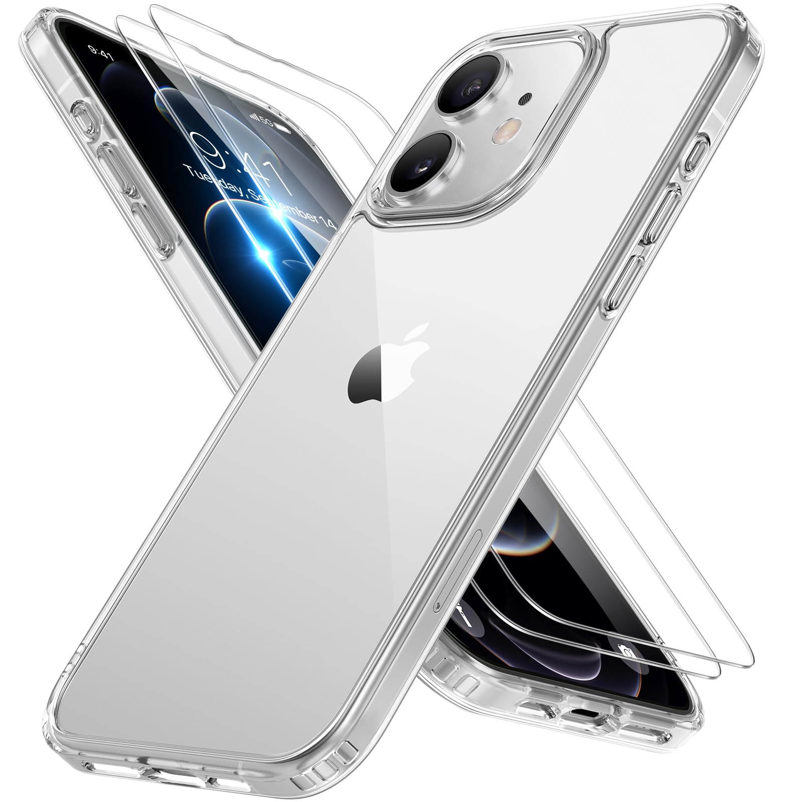 Miracase for iPhone 17 Pro Max Case with MagSafe [with 9H+Screen Protector] Military-Grade Protection Shockproof Scratch-Resistant with Velvet Touch for iPhone 17 Pro Max Cover 6.9", Matte-Deep-Blue — view 79