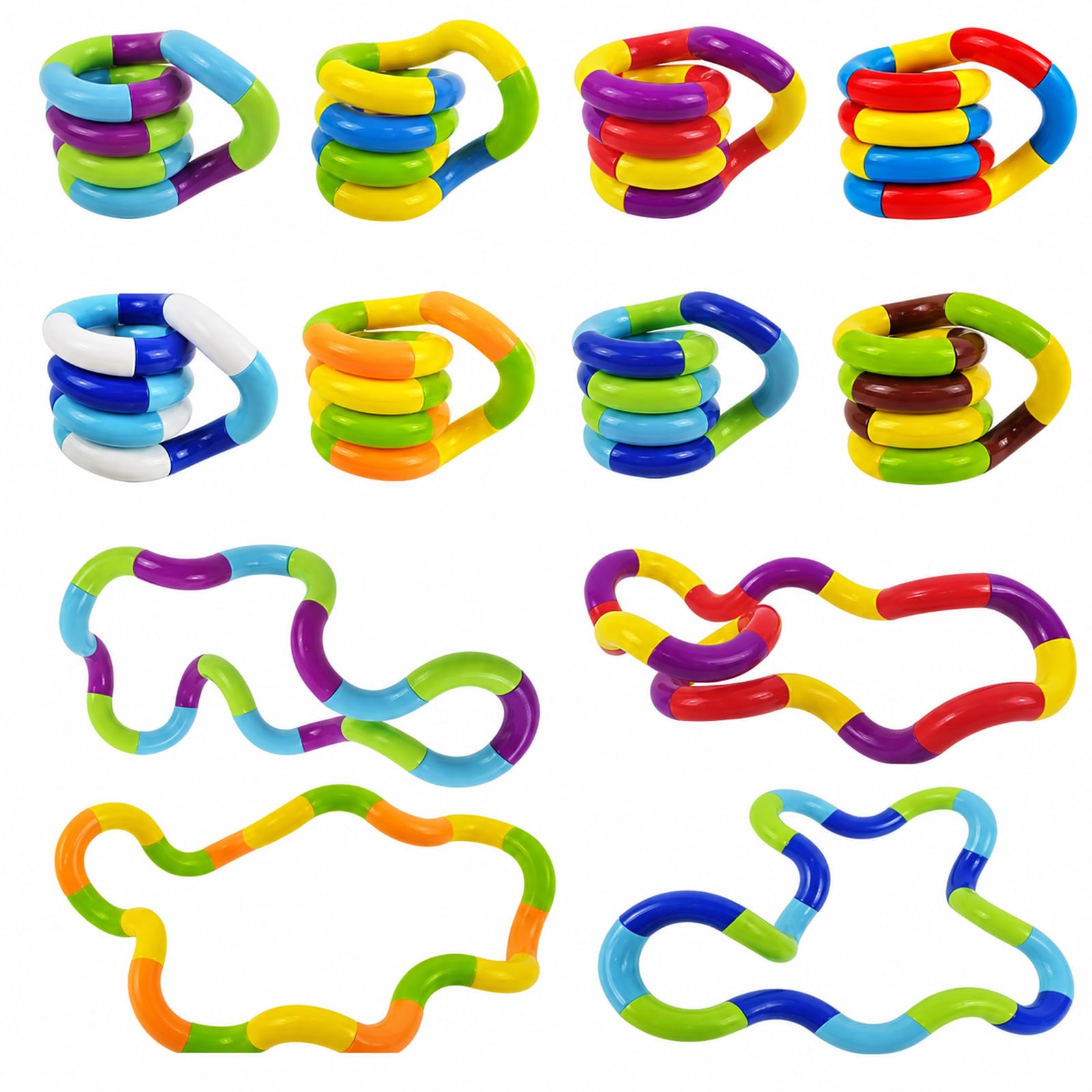 14-Piece Tangle Fidget Toy Se